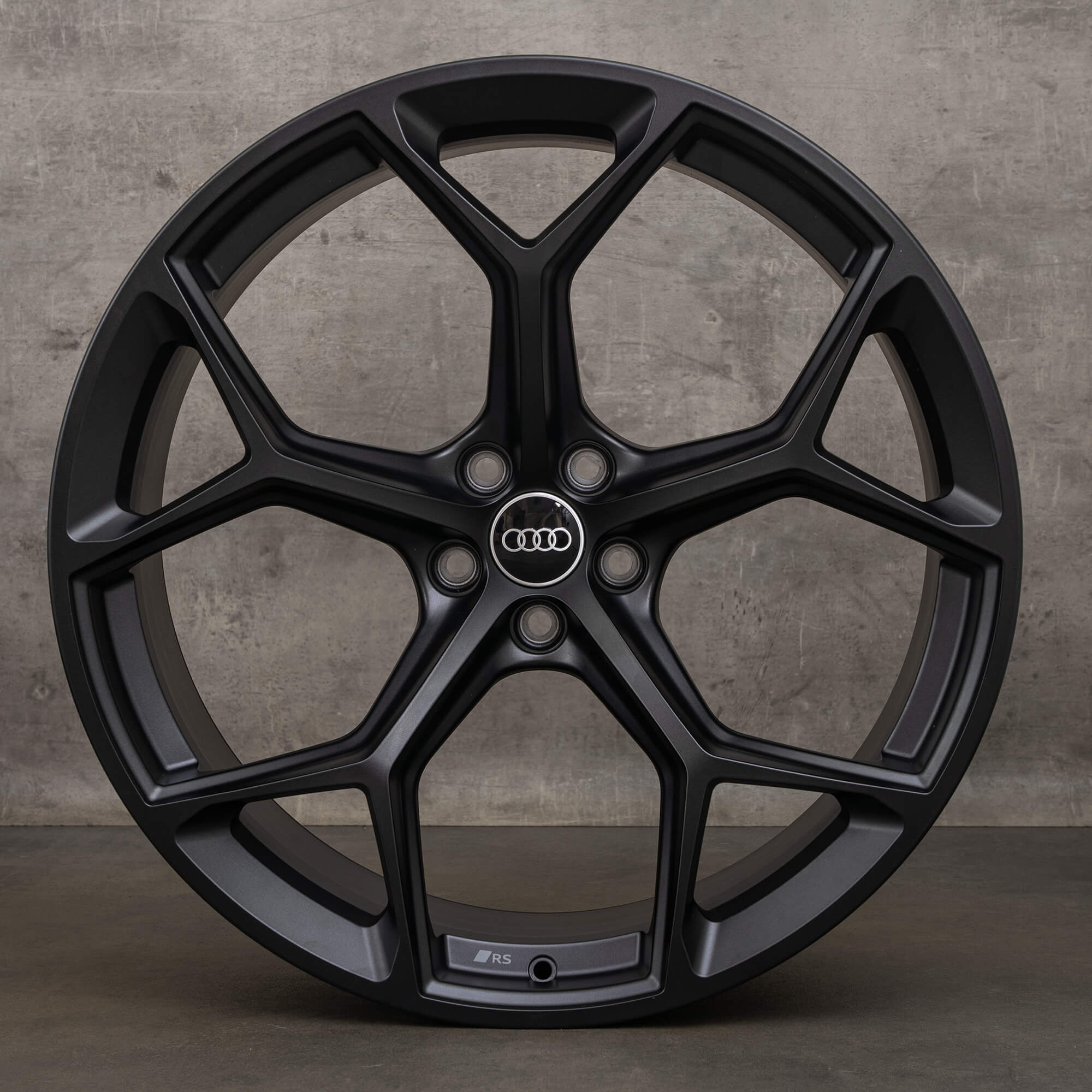 OEM Audi RS6 RS7 rims 22 inch 4K C8 Performance 4K0601025CQ black matt NEW