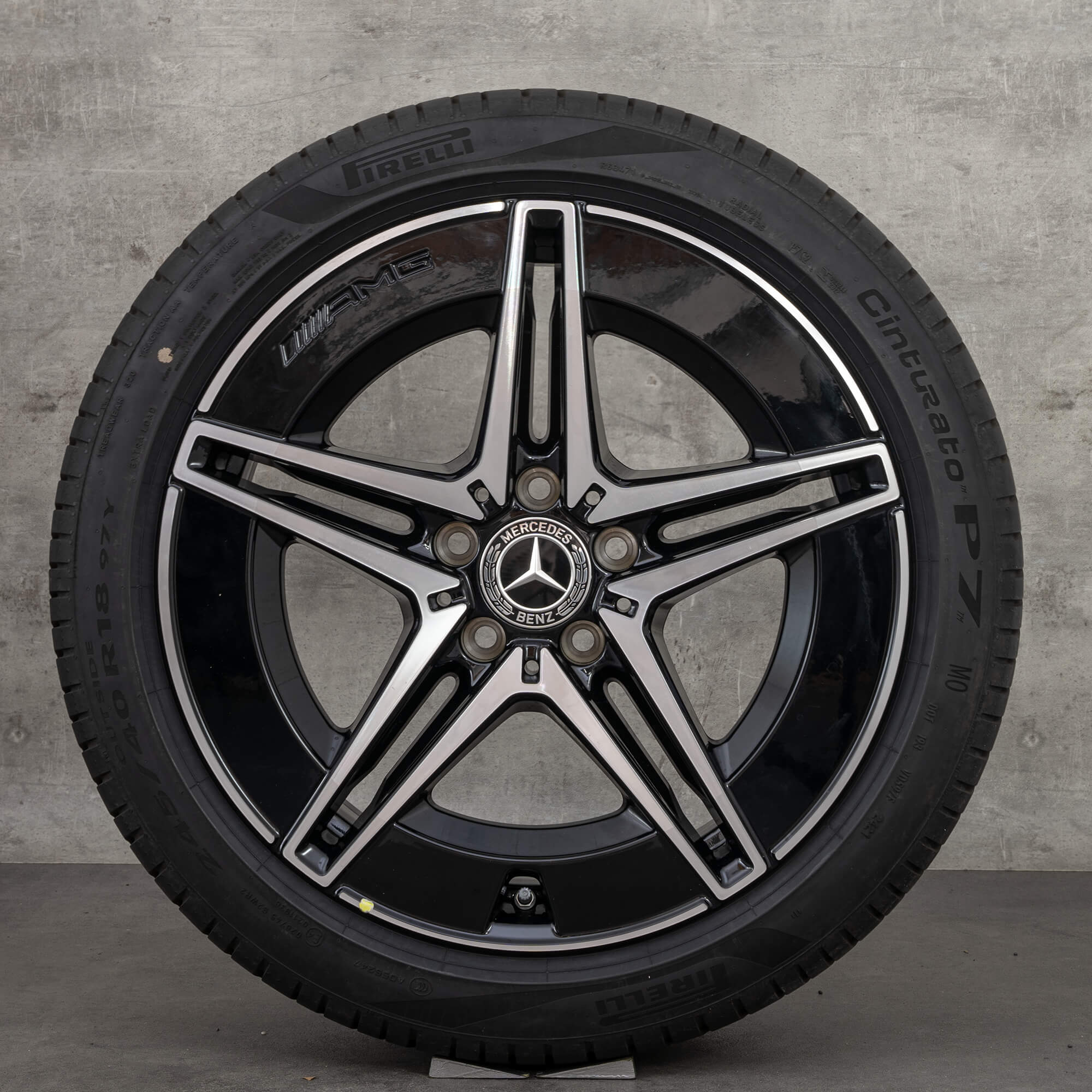 Jante AMG 18 inch Mercedes Benz Clasa C W206 S206 anvelope de vara roti vara