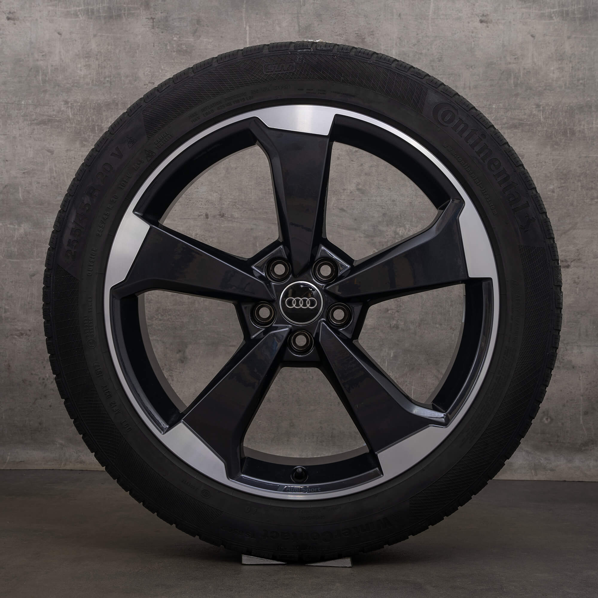 OEM Audi Q5 SQ5 rims 20 inch FY winter tires Rotor 80A601025AQ wheels