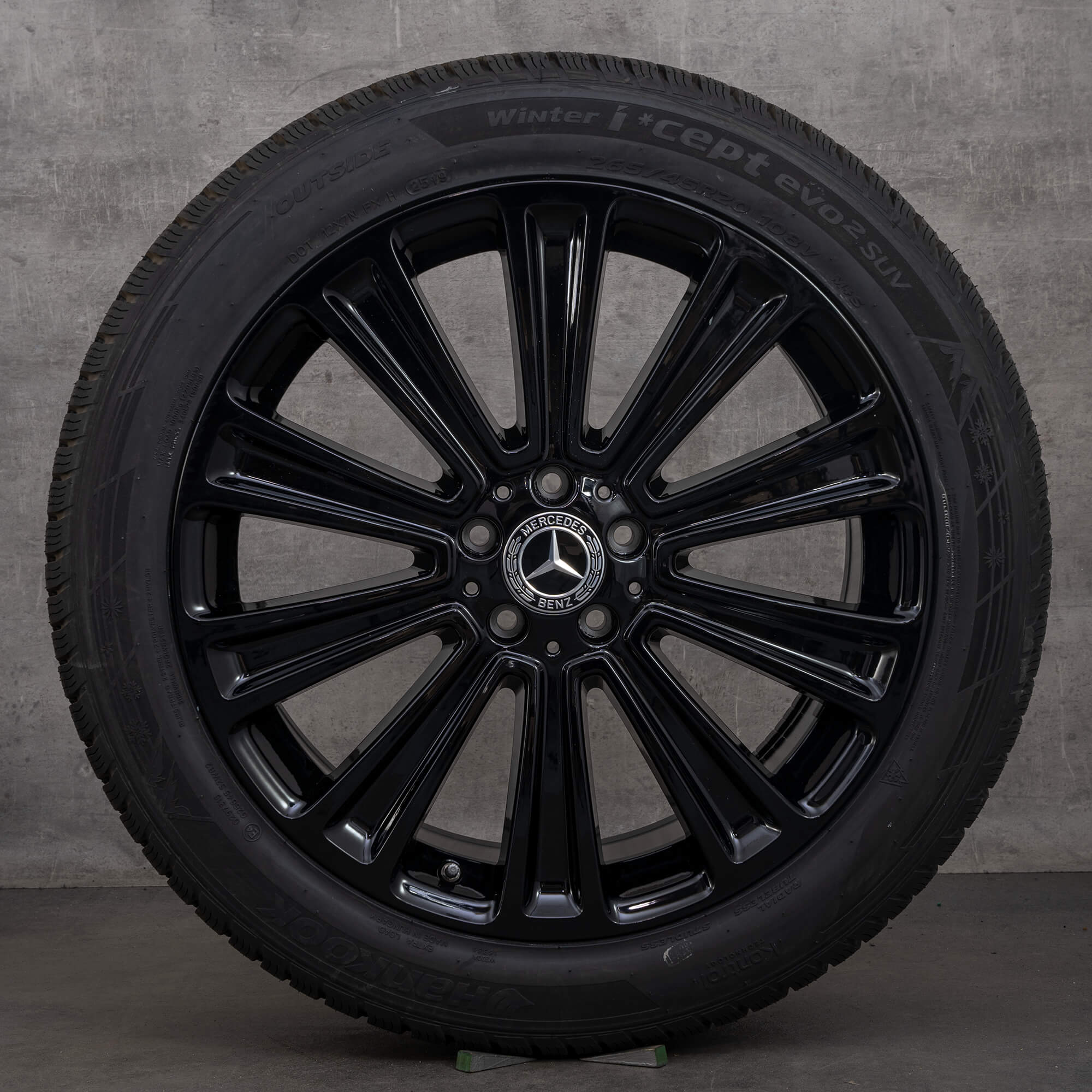 Mercedes 20 inch GLE ML W166 winterbanden winterwielen A1664011600 velgen NIEUW