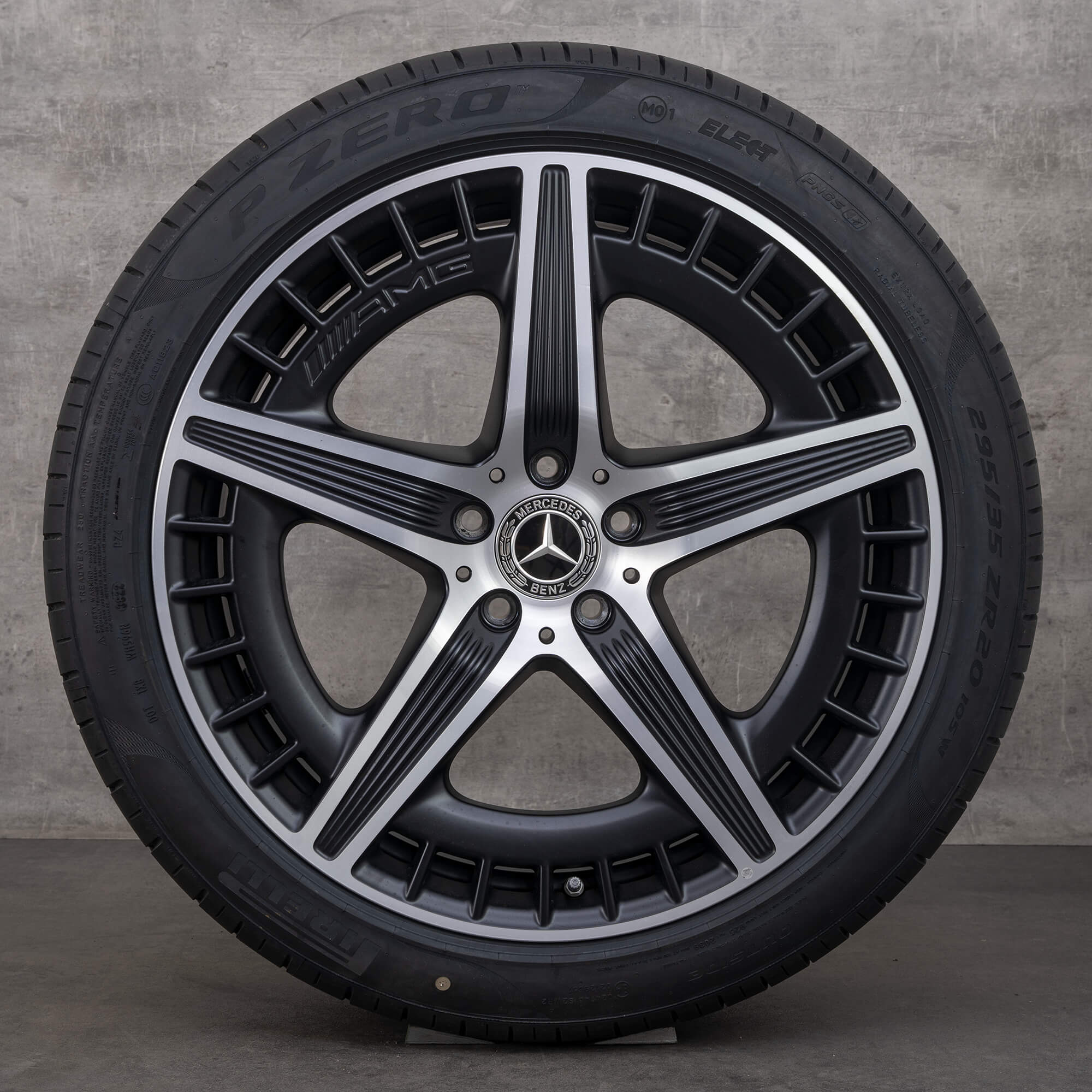 Jante AMG 20 inch Mercedes Benz EQE 43 53 V295 anvelope de vara roti AMG