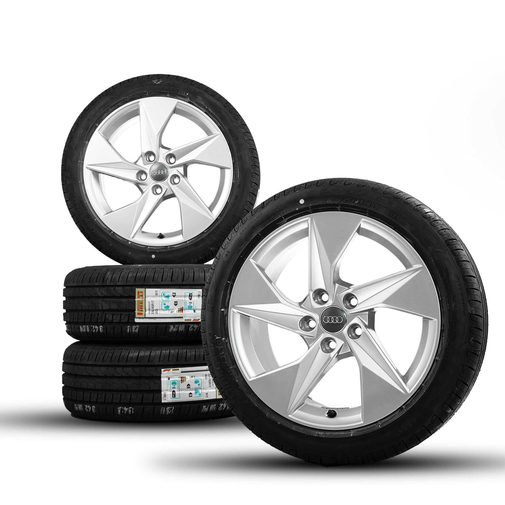 Audi 17 inch rims A3 S3 8Y summer tires summer wheels alloy rims 8Y0601025A
