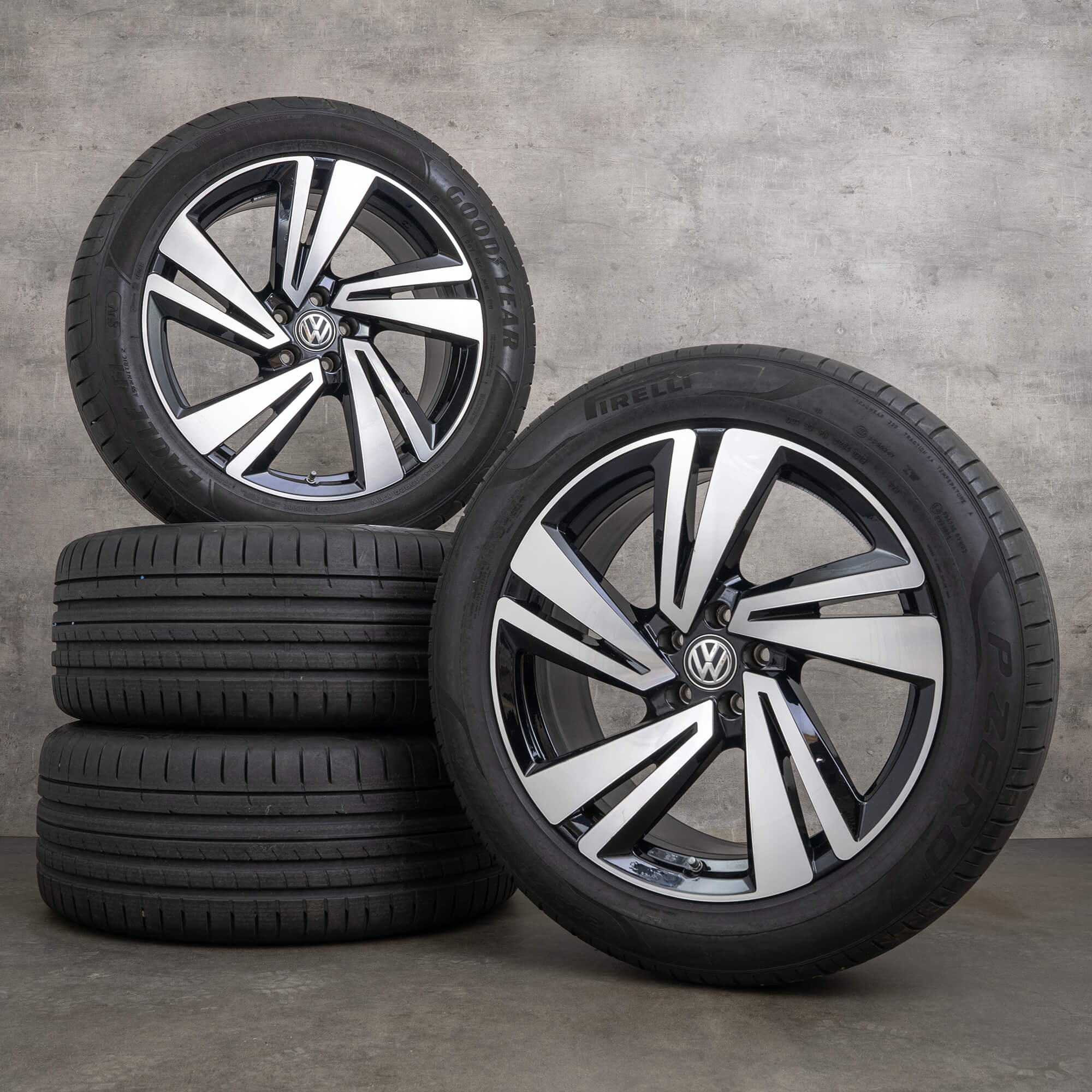 VW Touareg 3 III CR ruedas de verano Llantas 20 pulgadas Neumáticos Nevada 7 mm