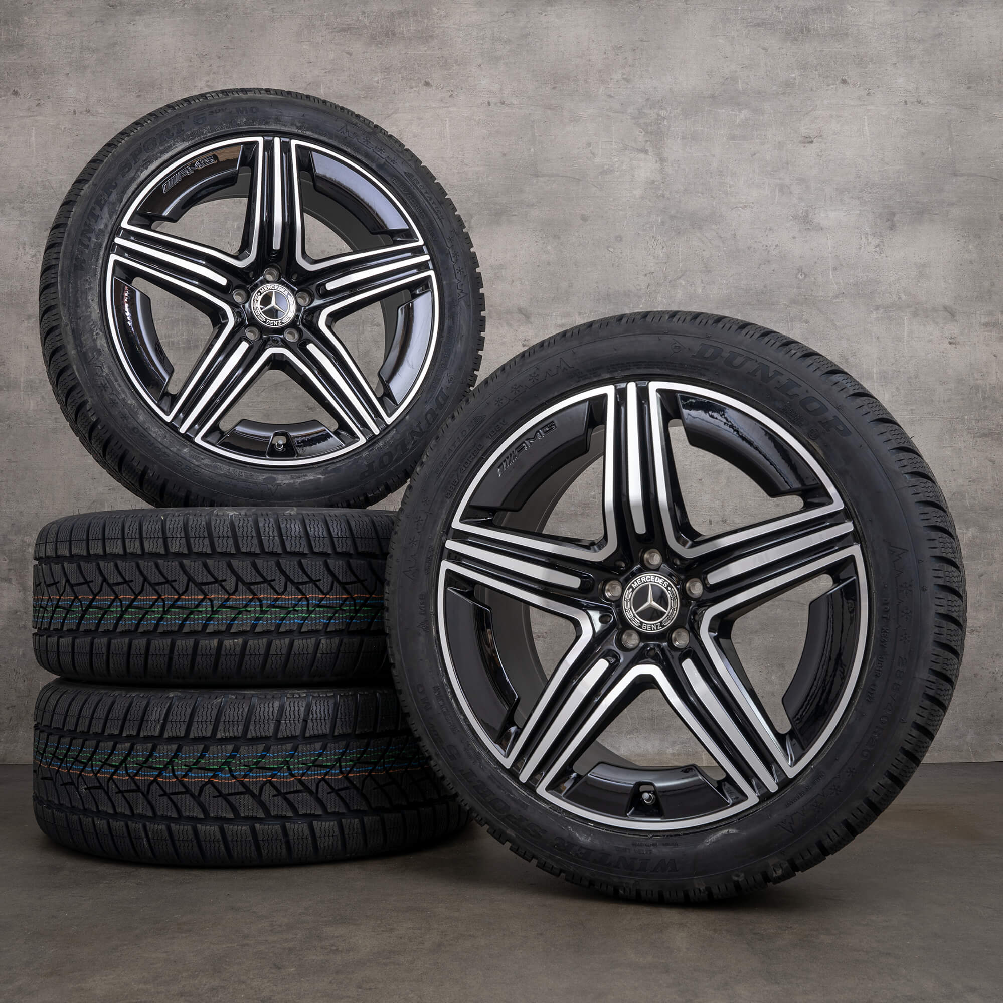 AMG Mercedes Benz GLC X254 rodas de inverno jantes 20 polegadas pneus