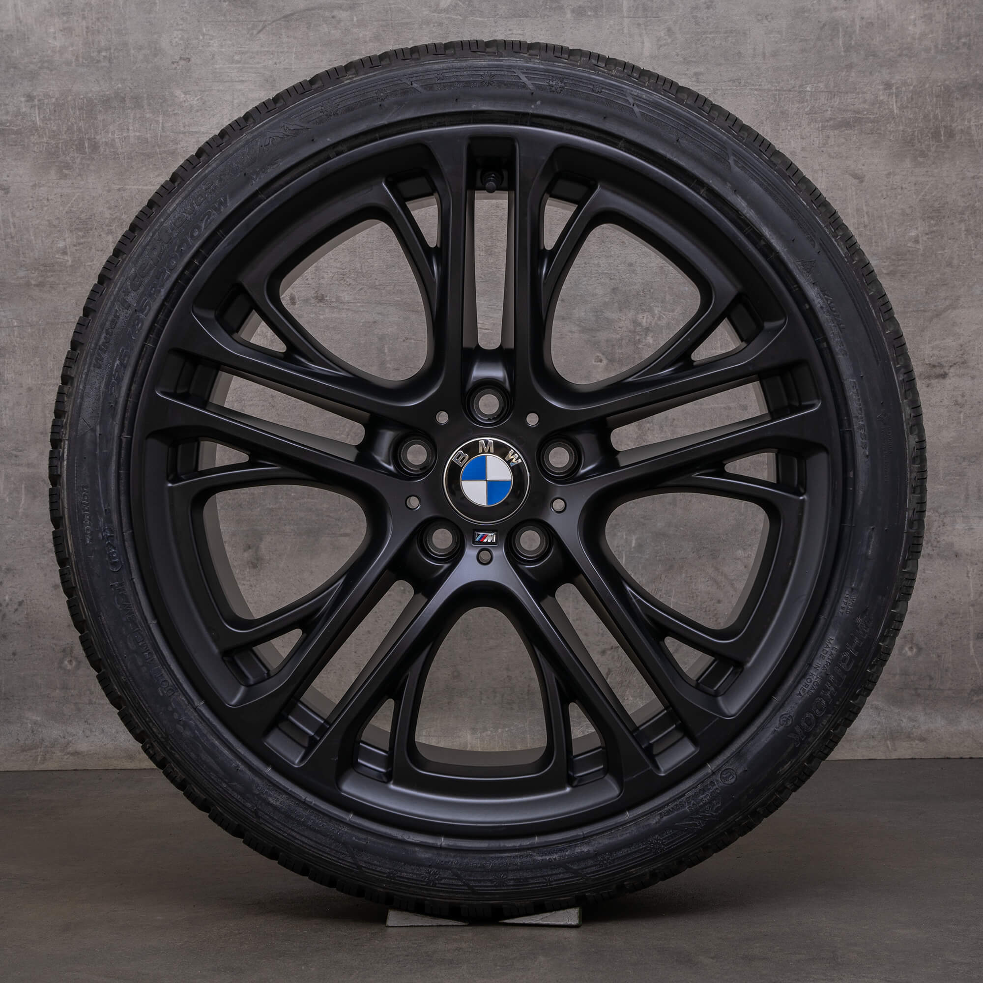 Original BMW X3 X4 Winter wheels 20 pouces F25 F26 Styling jantes 310 M 6787582 6787583 black matt