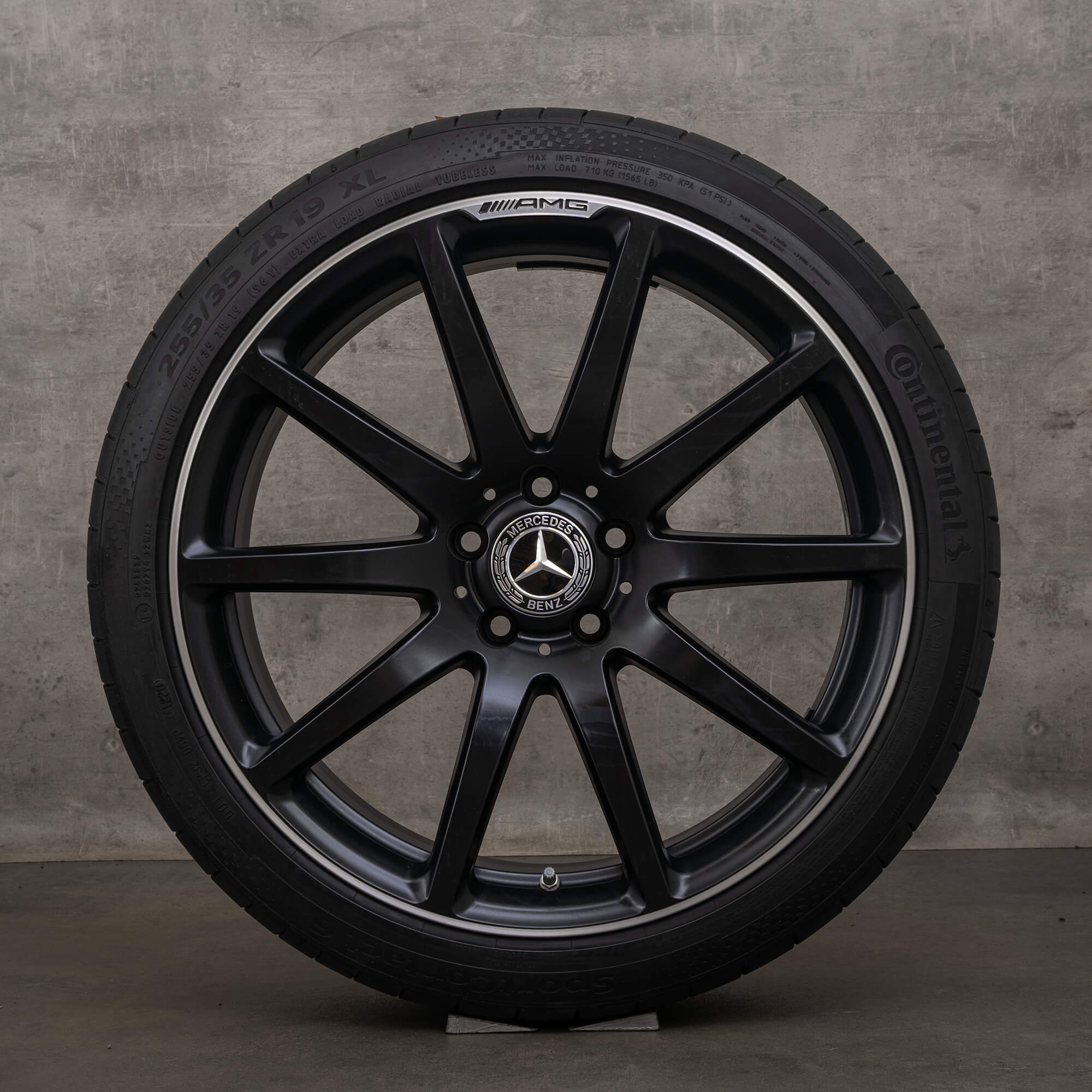 OEM Mercedes Benz AMG SL rims 19 20 inch 63 65 R231 summer wheels A2314010200 A2314012302 black high-gloss