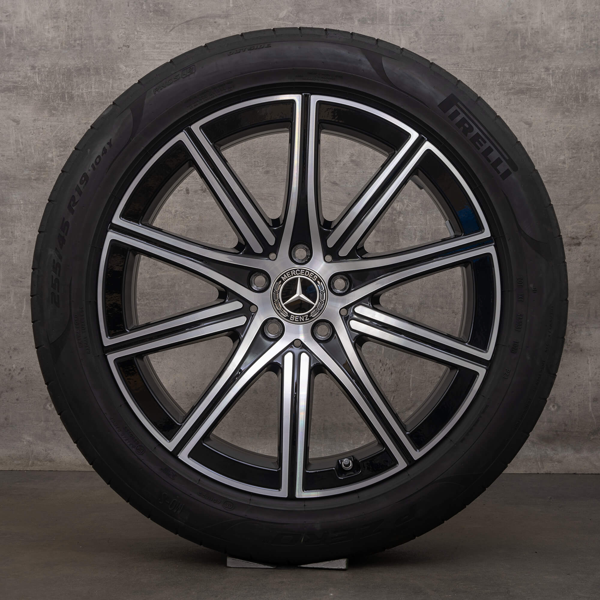 Jante originale Mercedes Benz Clasa S 19 inch W223 V223 X223 anvelope de iarnă