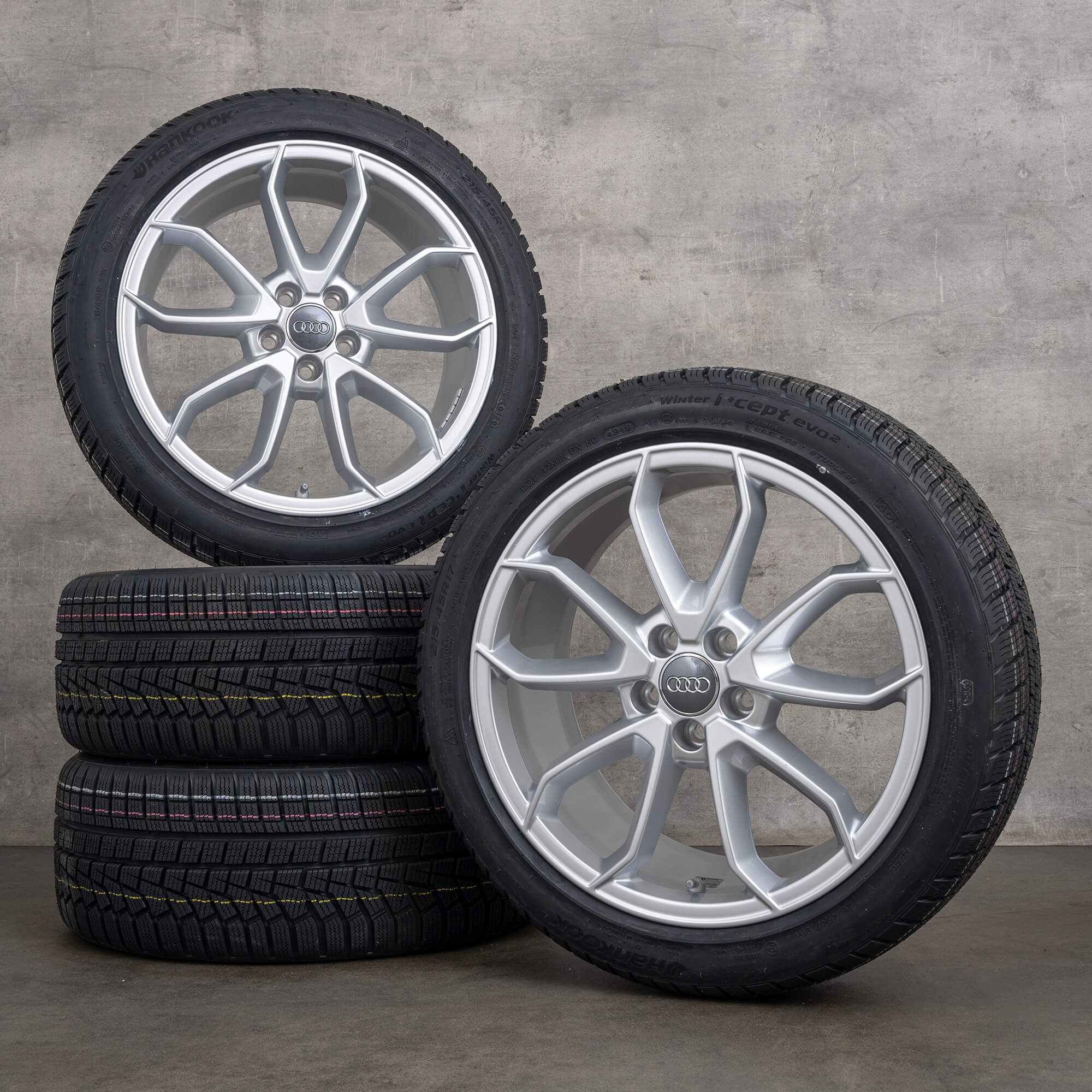 Audi A1 GB Carabus rodas de inverno pneus jantes 17 polegadas 82A071497A NOVO