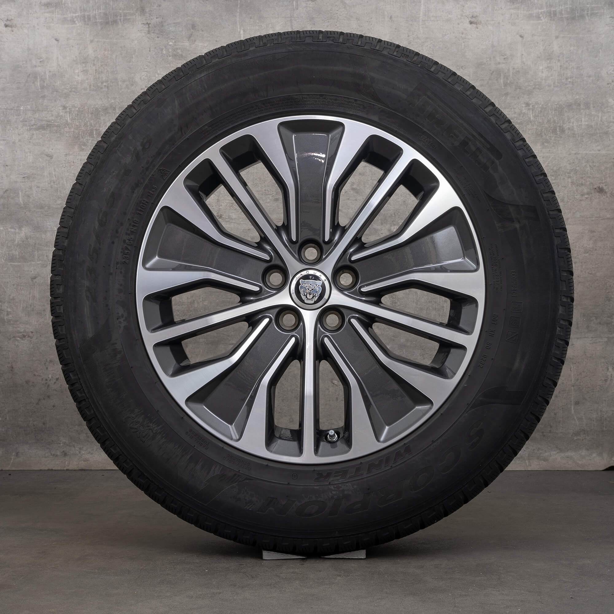 Jaguar I-Pace EV400 OEM winter wheels tires 18 inch J9D3-1007-NA