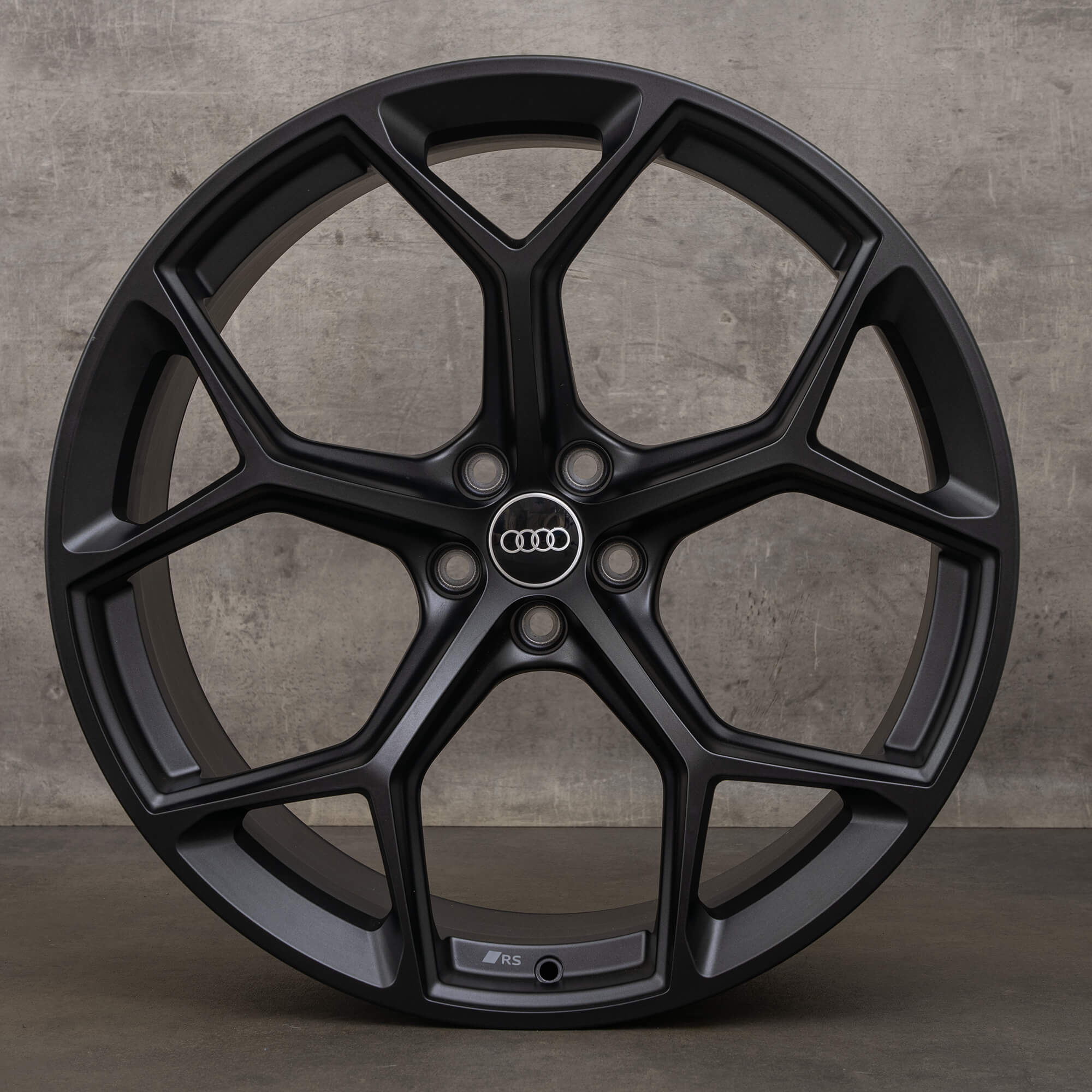 OEM Audi RS6 RS7 rims 22 inch 4K C8 Performance 4K0601025CQ black matt NEW