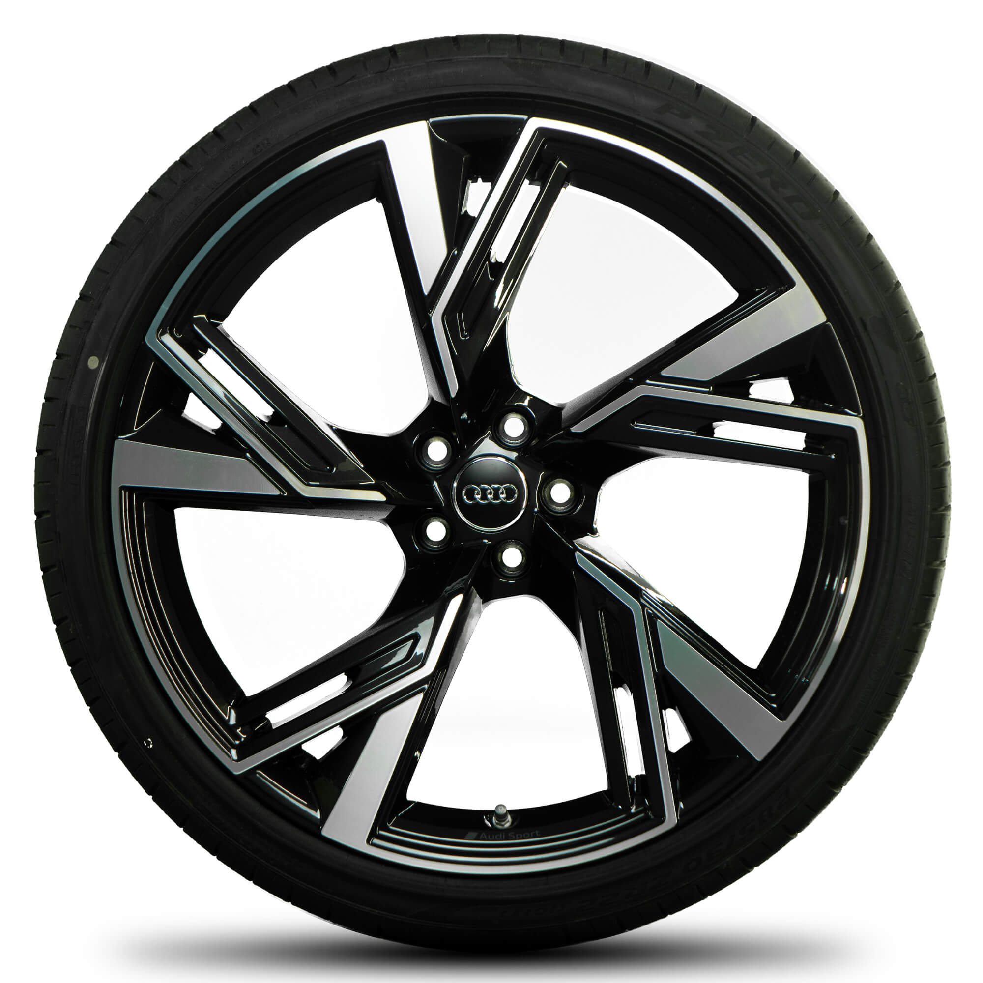 Audi 22 inch velgen RS6 RS7 4K C8 alloy trapezium zomerbanden zomerwielen