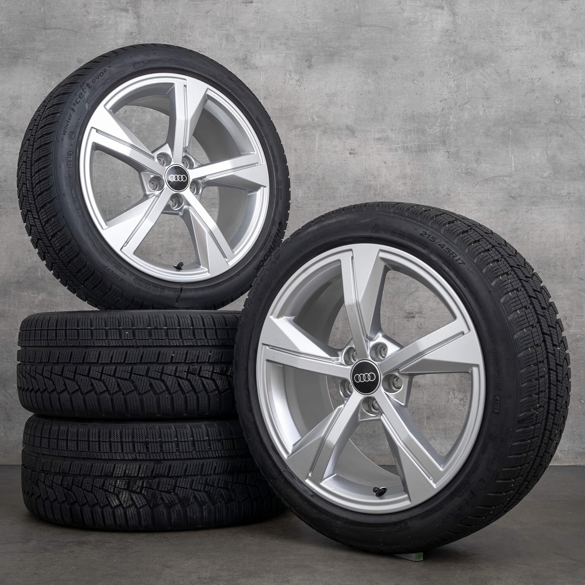 Audi A1 II GB rodas de inverno completas, pneus inverno, jantes alumínio 17