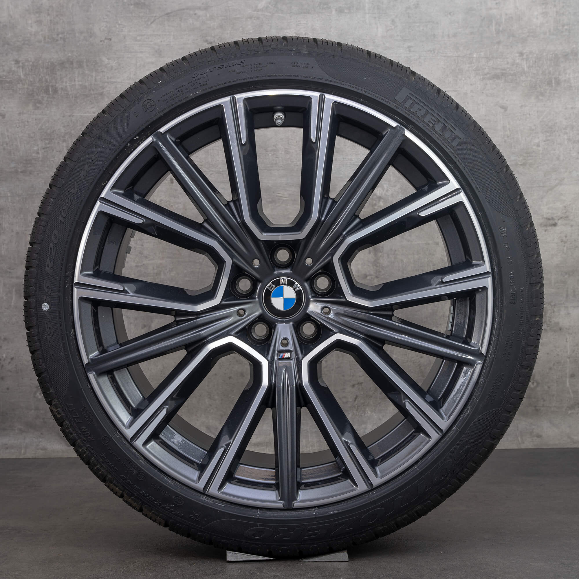 BMW 20 tums fälgar 6-serie GT G32 7-serie G11 G12 Styling M817 vinterhjul