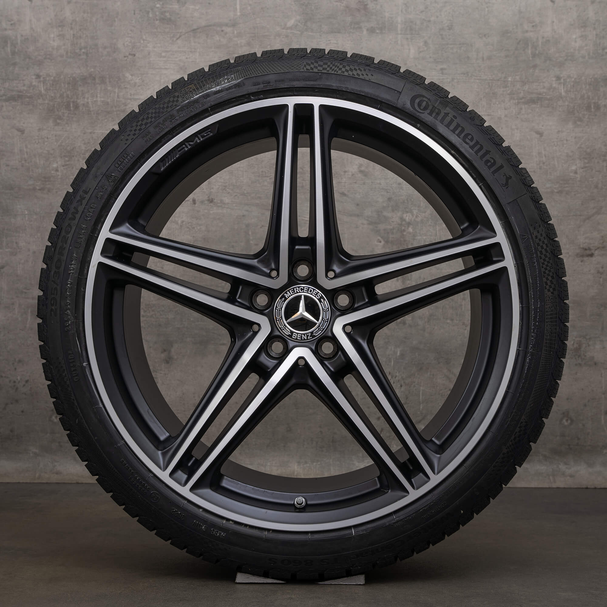 OEM Mercedes AMG GT 190 19 20 inch winter tires rims A1904012200 black