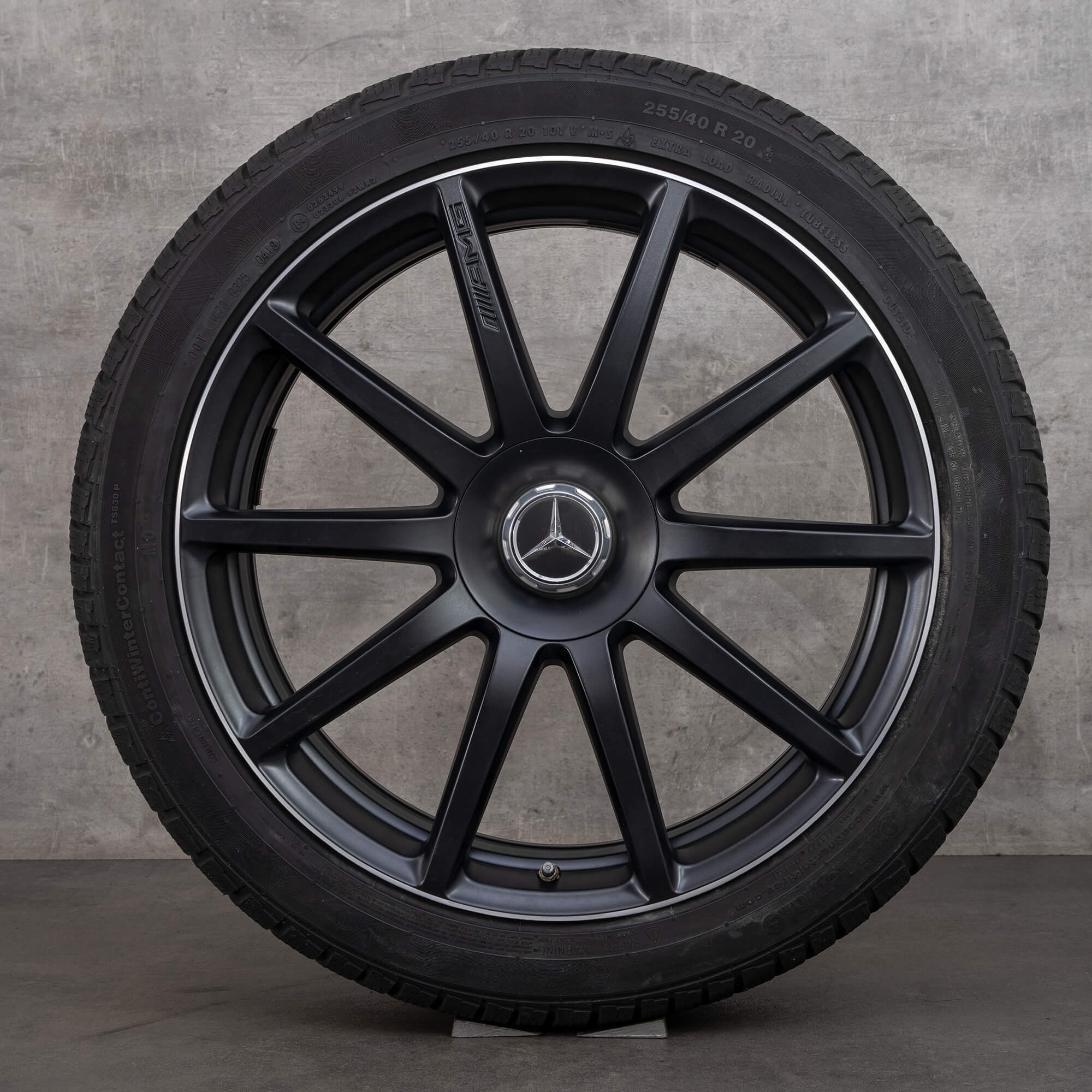 AMG Mercedes Benz S63 S65 W222 winter wheels 20 inch tires rims