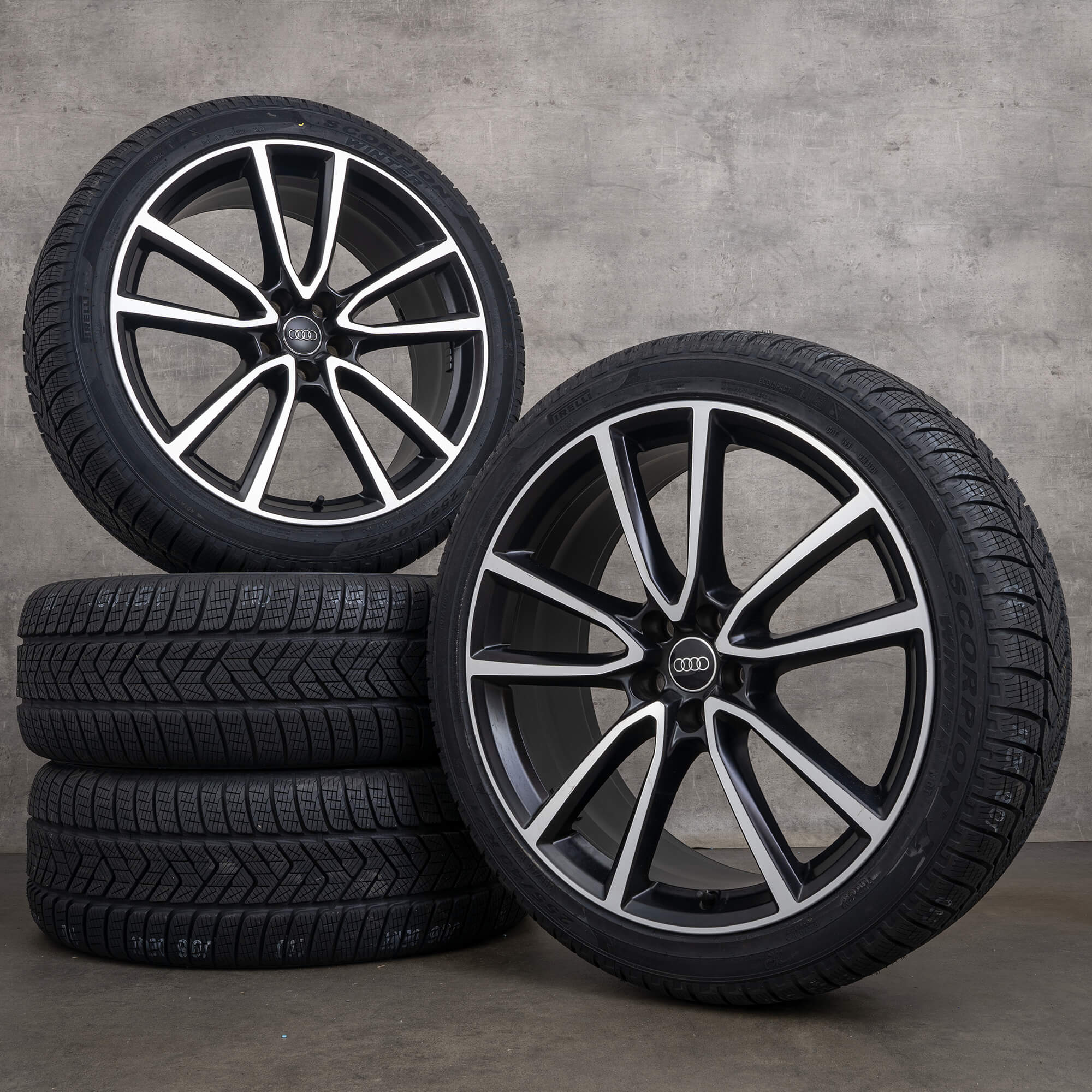 Audi Q5 SQ5 FY OEM winter wheels tires 21 inch rims Avius 80A601025BG