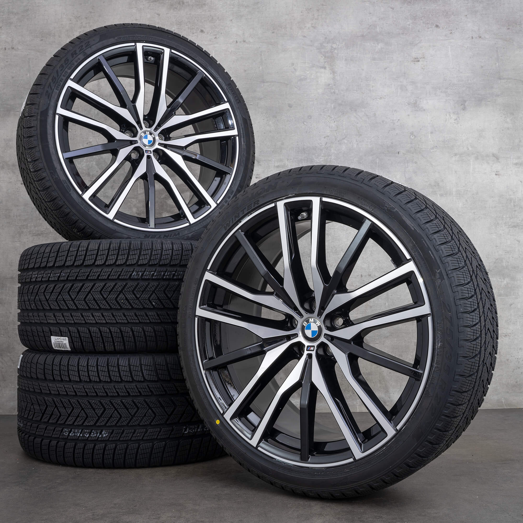 BMW llantas de 22 pulgadas X5 G05 X6 G06 aluminio neumáticos invierno ruedas