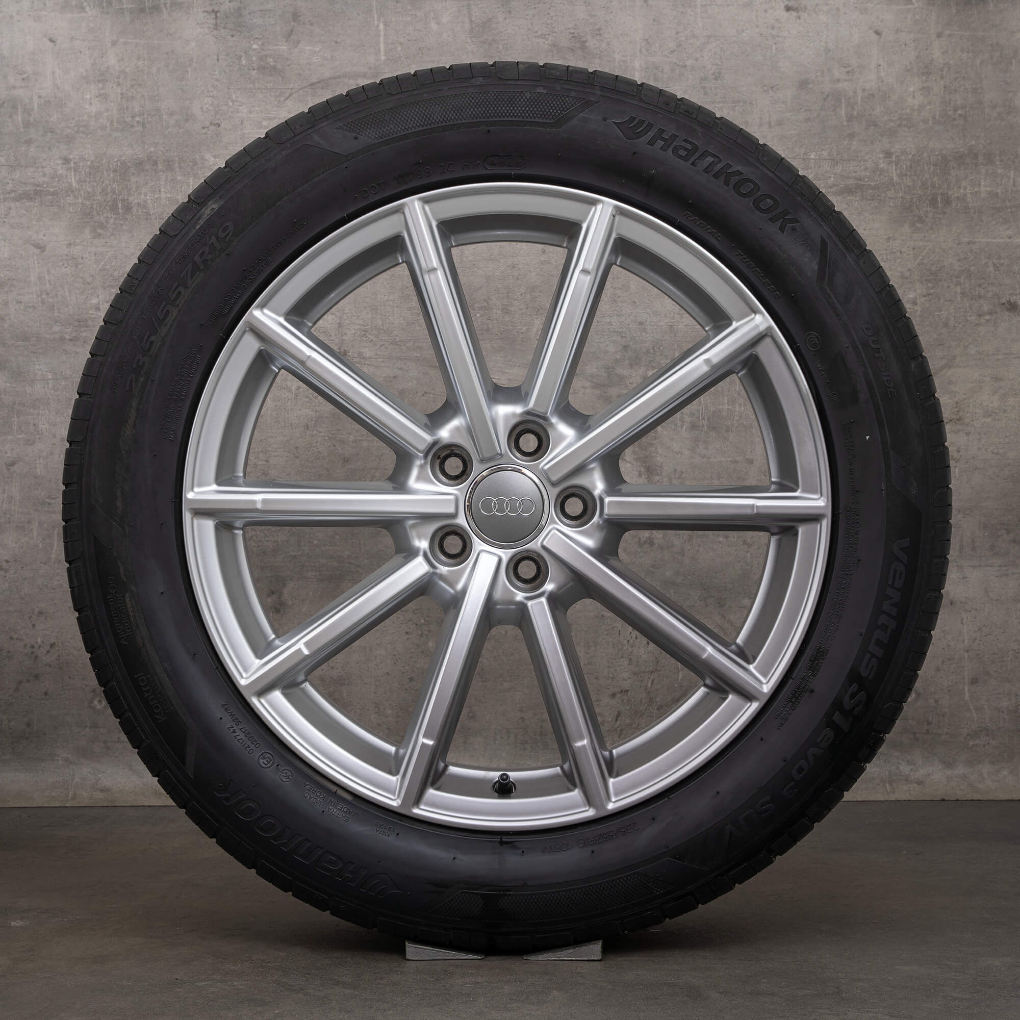 Audi Q5 SQ5 8R jante vara 19 inch anvelope 8R0601025CC aluminiu