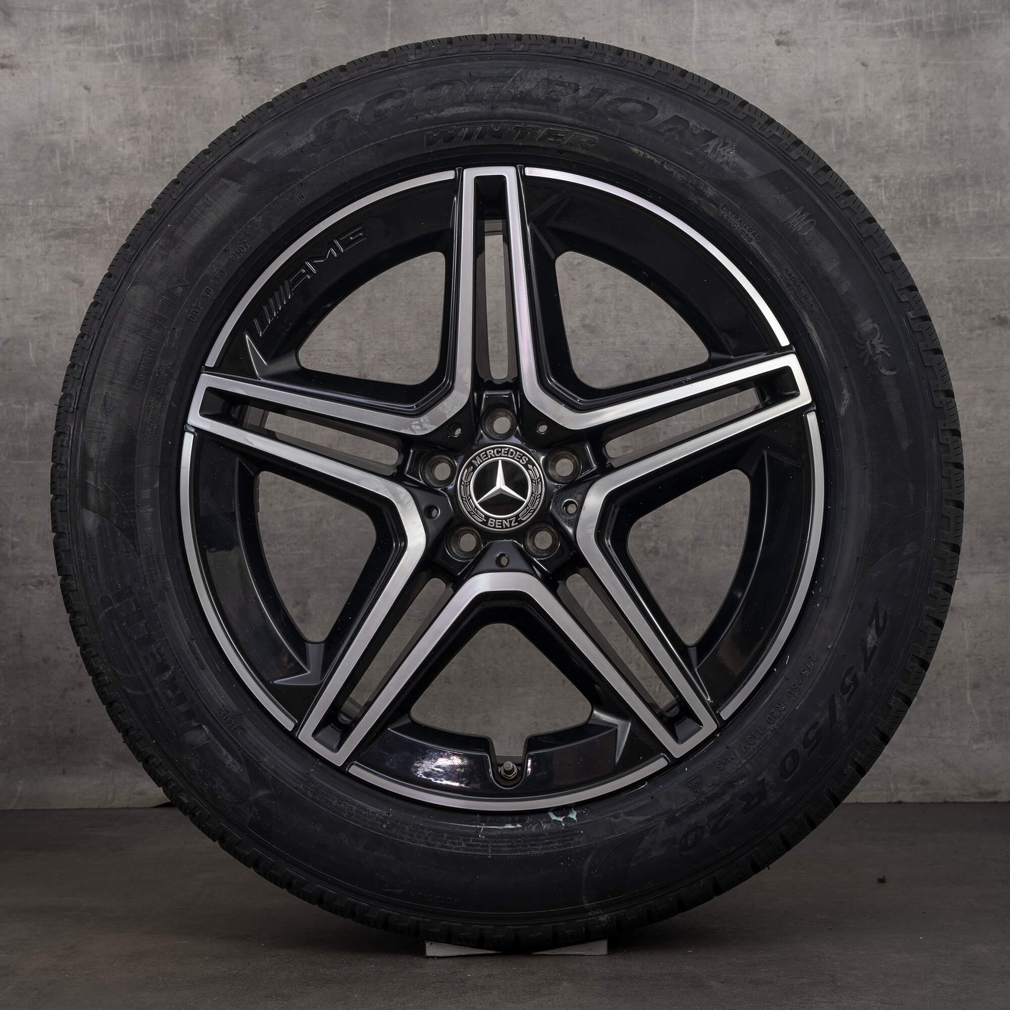 Mercedes Benz GLE SUV V167 20 inch rims winter wheels tires