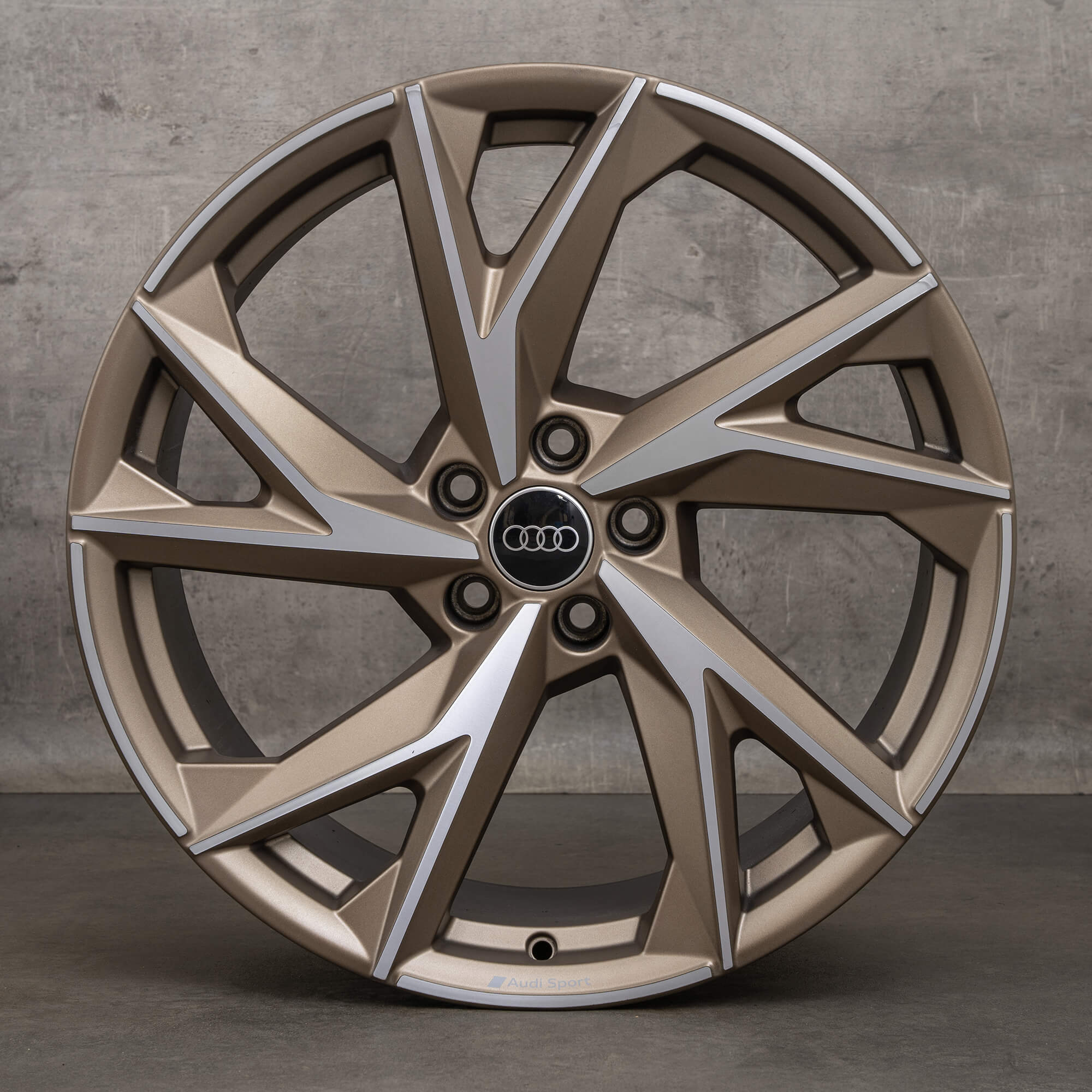 Audi R8 4S V10 20 inch rims 4S0601025BS 4S0601025BR bronze matt gloss turned