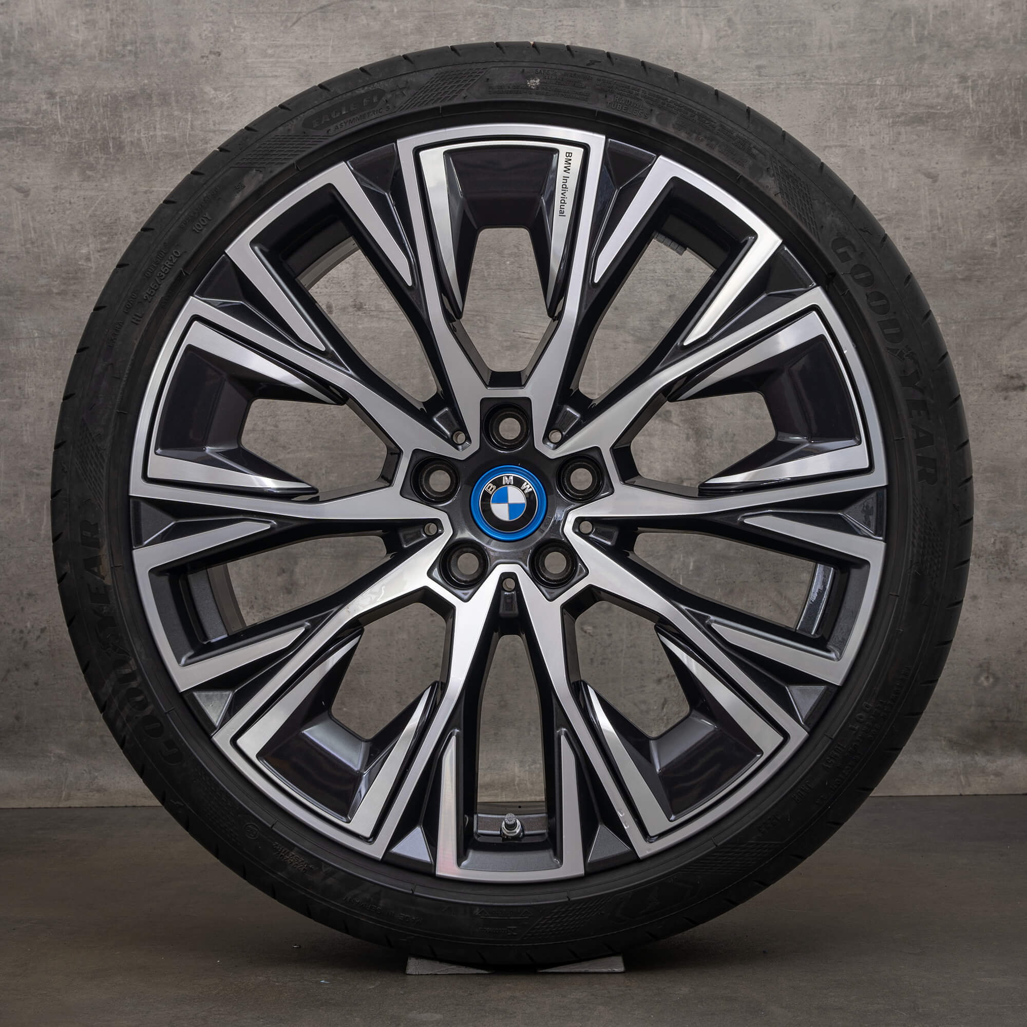 OEM BMW 4 Series Gran Coupe & i4 G26 20 inch summer wheels rims styling 862i 8747310 8747311 black high gloss