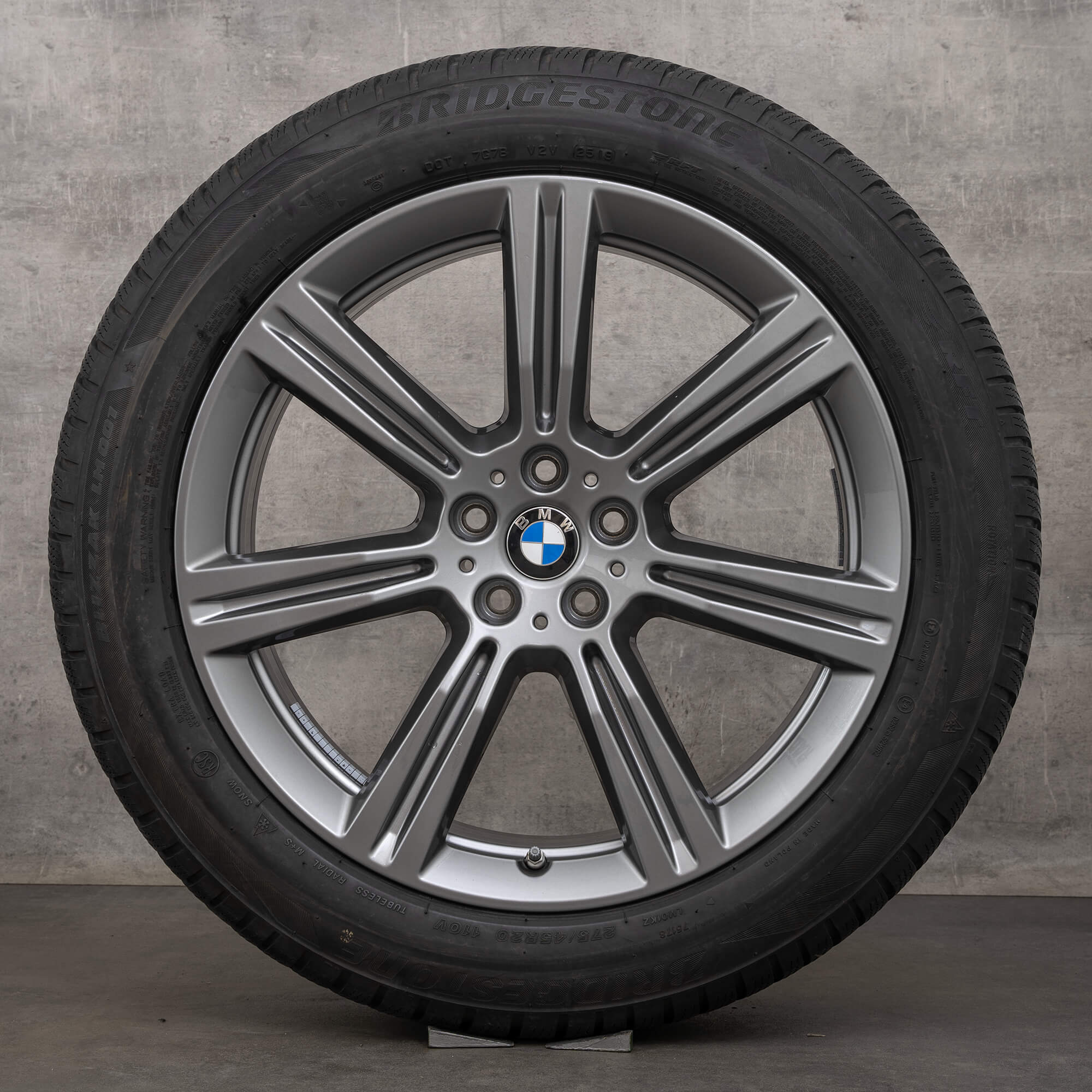 BMW X5 G05 X6 G06 ruote invernali OEM pneumatici cerchi da 20 pollici