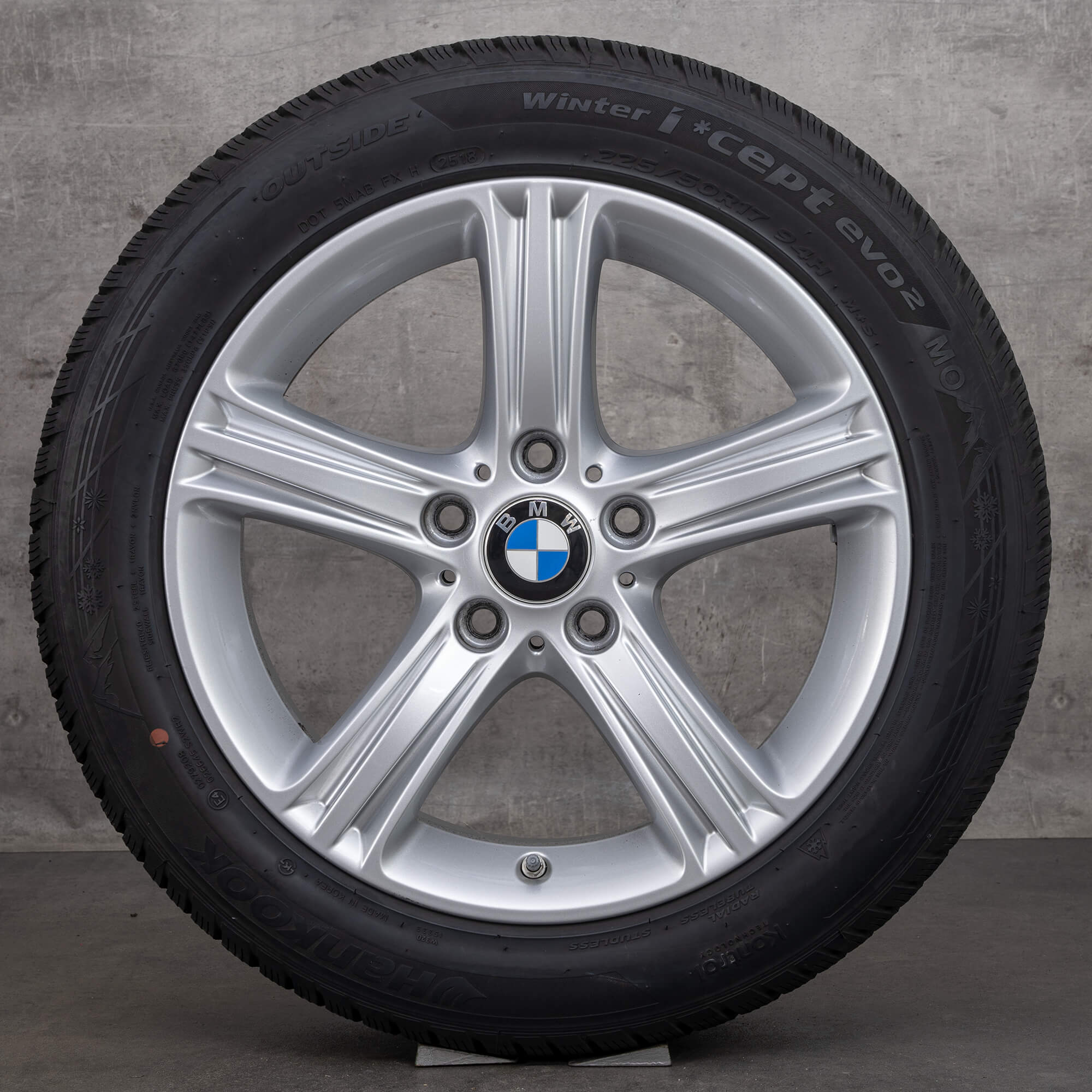 BMW 17 Zoll Felgen 3er F30 F31 4er F32 F33 Winterreifen Winterräder Styling 393