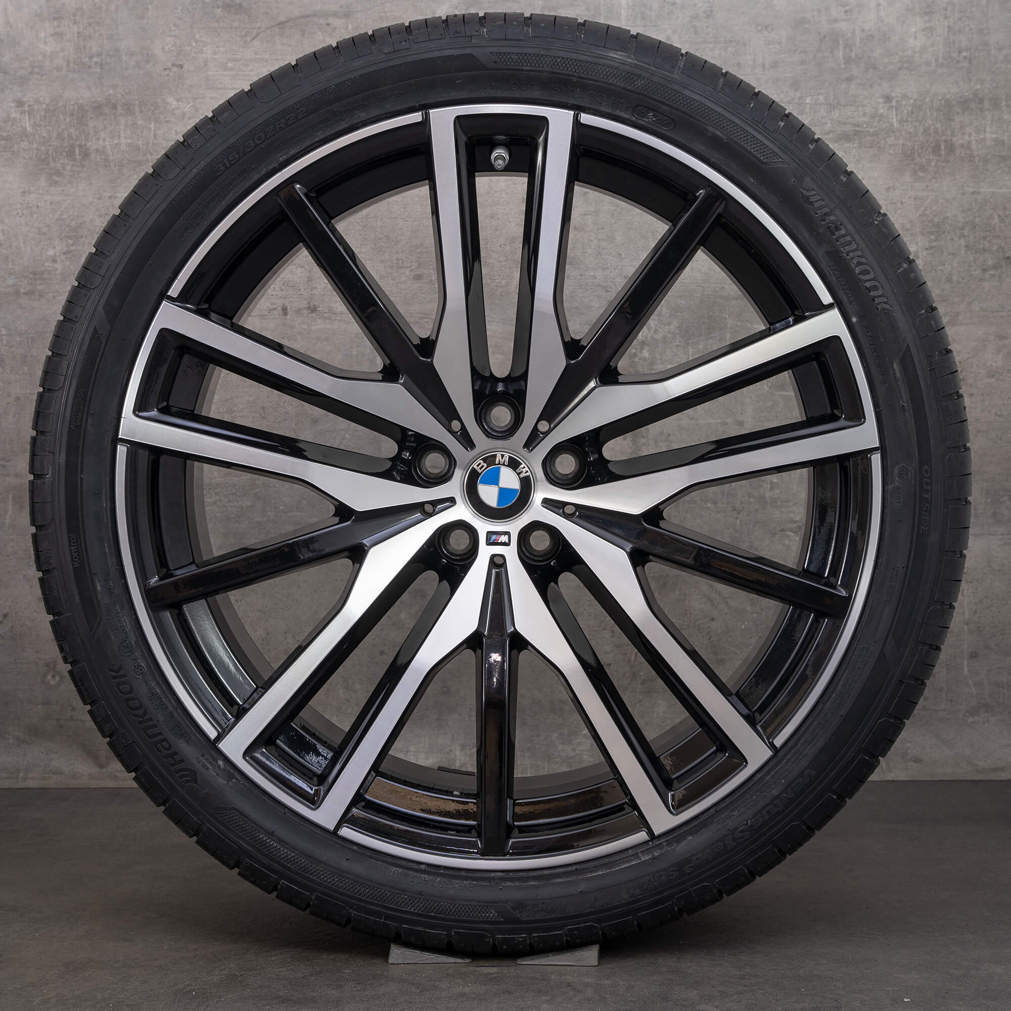 Llantas BMW 22 pulgadas X5 G05 X6 G06 estilo M742 ruedas de verano neumáticos