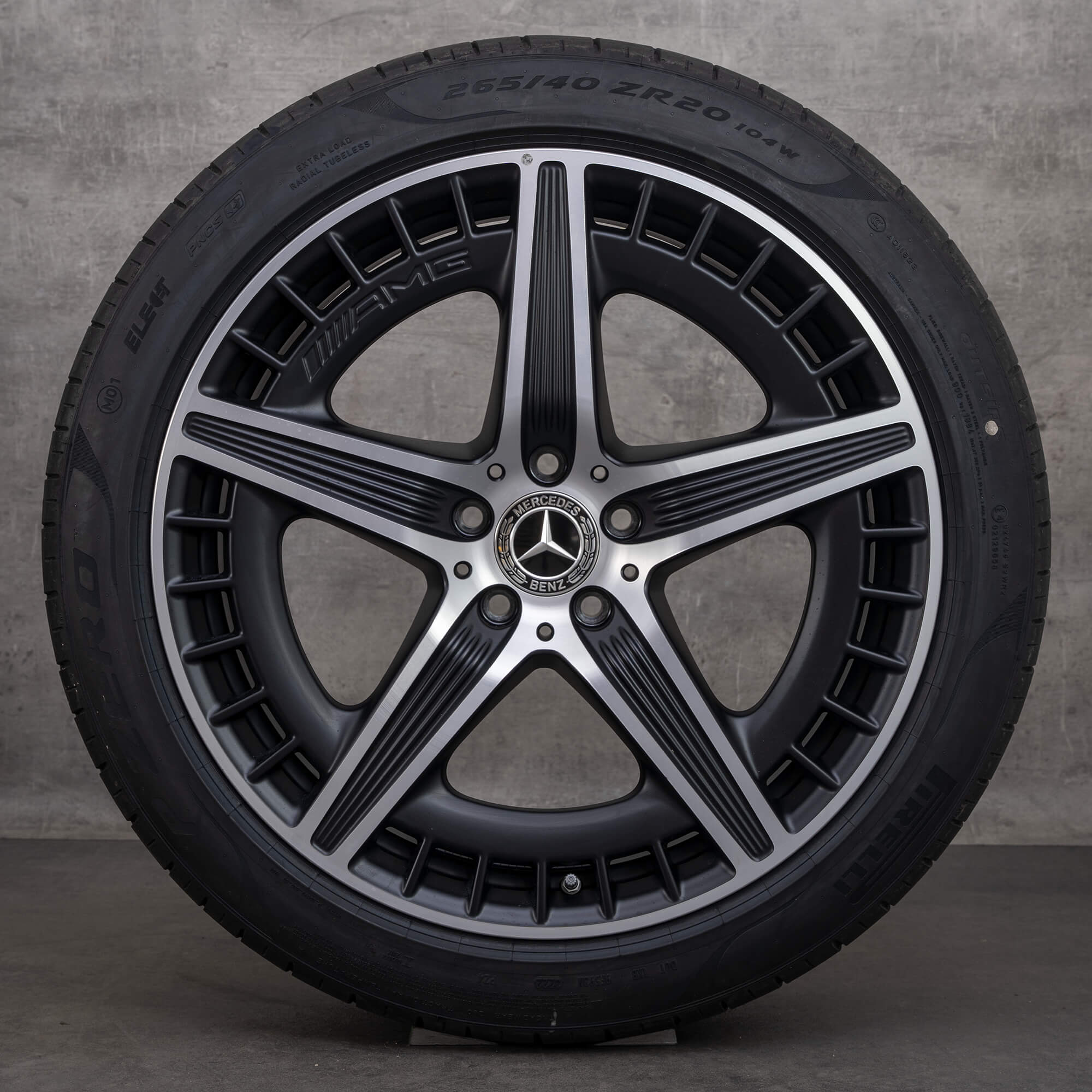 Jante AMG 20 inch Mercedes Benz EQE 43 53 V295 anvelope de vara roti AMG