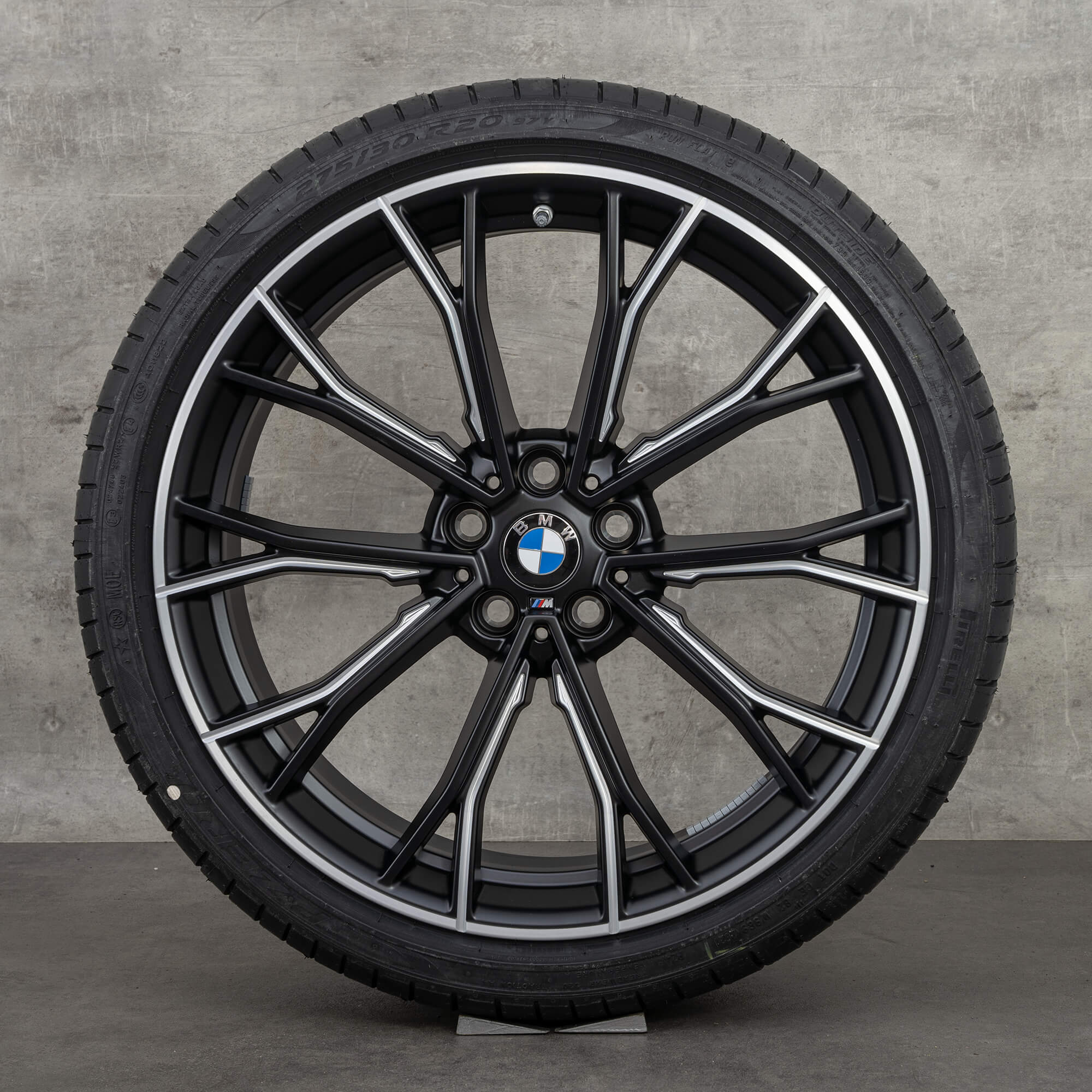 BMW 20 tommers felger 5-serie G30 G31 styling M669 sommerdekk sommerhjul NYHET