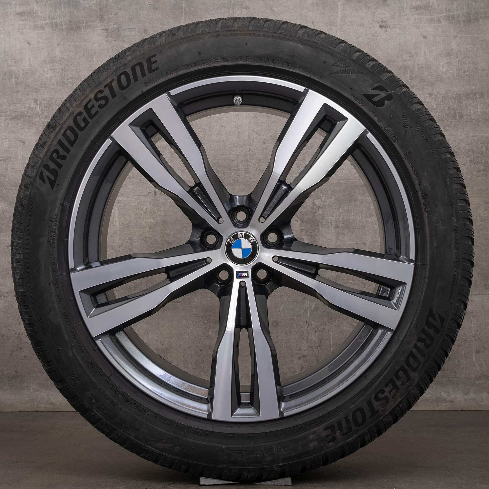 Anvelope de iarna originale BMW X7 G07 jante 21 inch roti 754 M 8074220