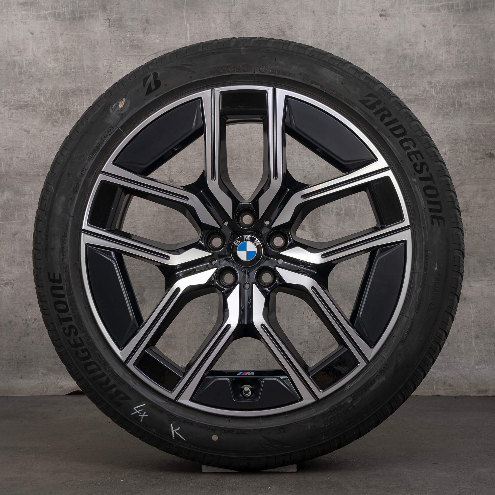 BMW Seria 7 G70 & i7 jante OEM de iarna 20 inch anvelope stil 907 M