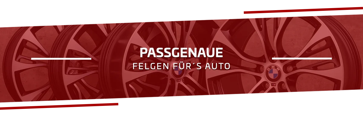 Passgenaue Felgen fürs Auto