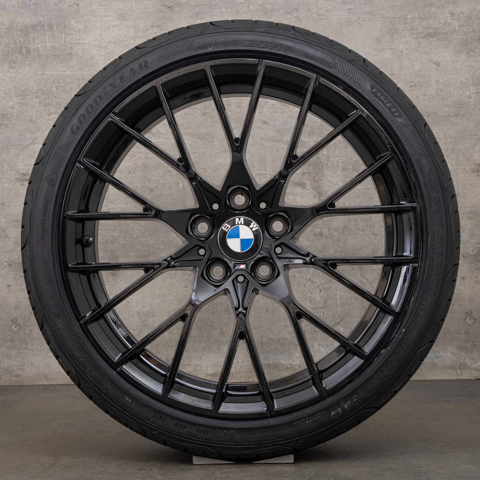 BMW 2 Series M2 F87 summer wheels 19 inch rims tires 8073847 8073848 NEW