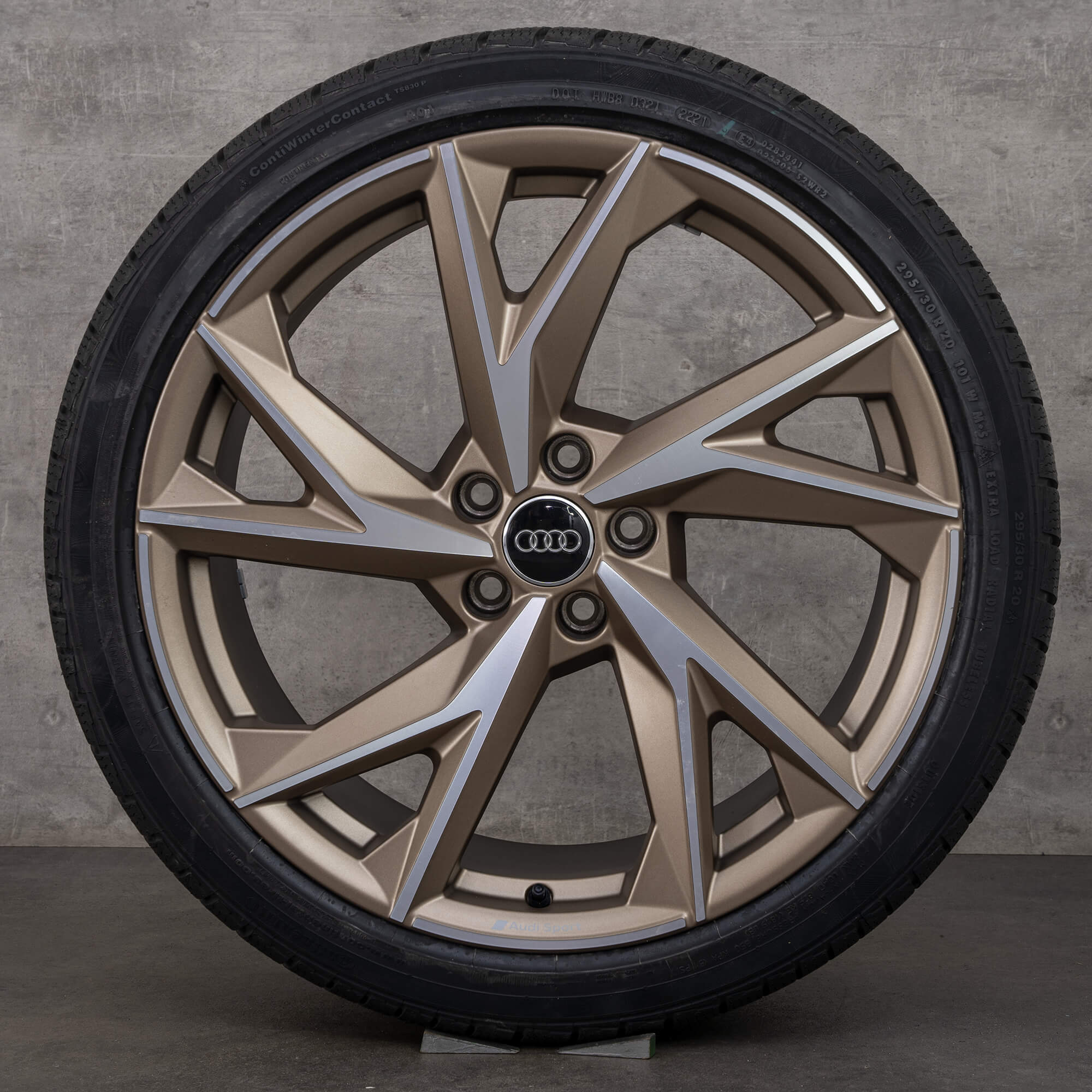 Audi R8 4S wintervelgen origineel 20 inch 4S0601025BS 4S0601025BR winterbanden