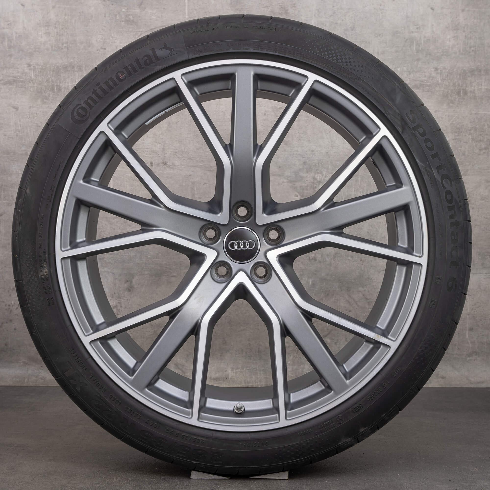 Audi 22 inch Q7 SQ7 4M rims summer tires wheels alloy 4M0601025AG