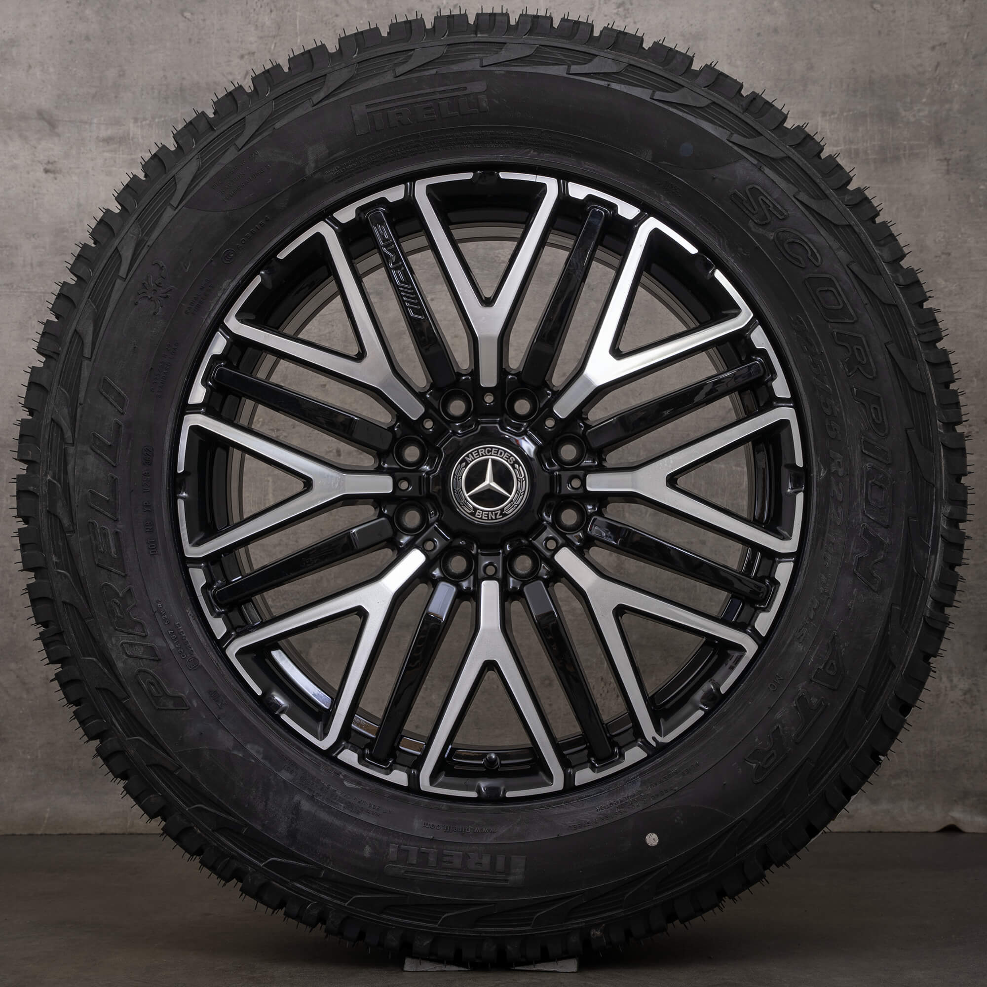 Roues d'été d'origine AMG Mercedes Benz G63 W463A 4x4 22 pouces A4634014000