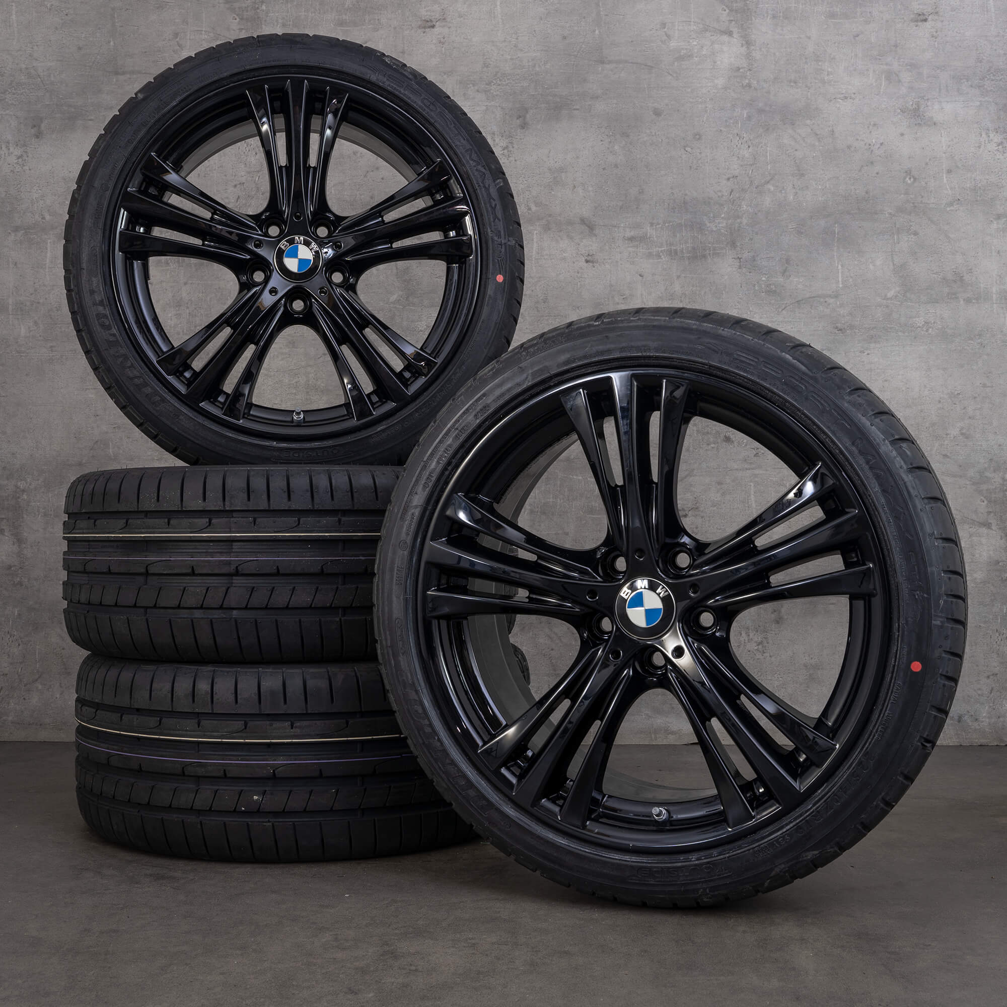 BMW 3 series F30 F31 4 F32 F33 F36 summer wheels 19 inch rims tires 407