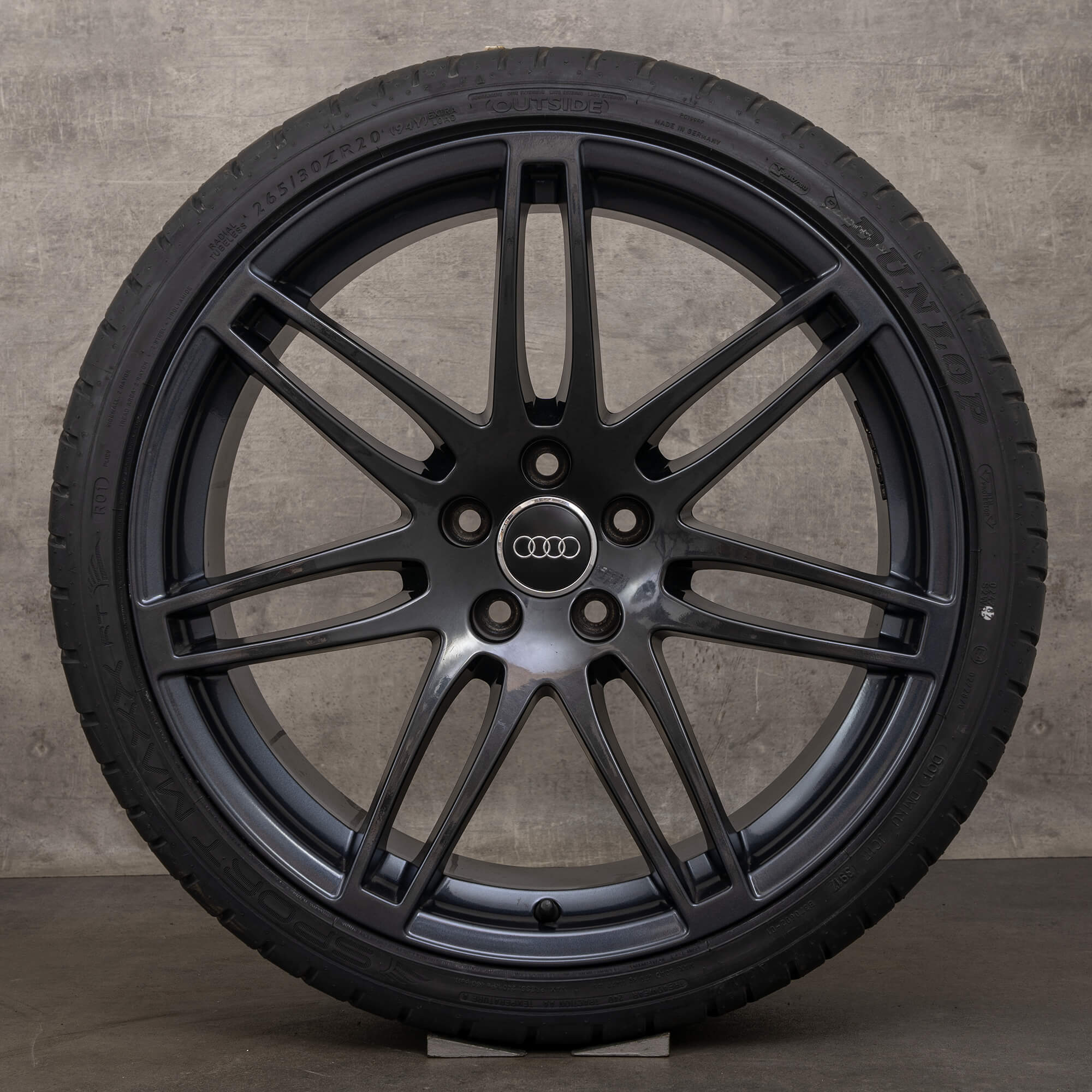 Audi A5 S5 8T 20 inch rims summer tires summer wheels S line 8T0601025CM