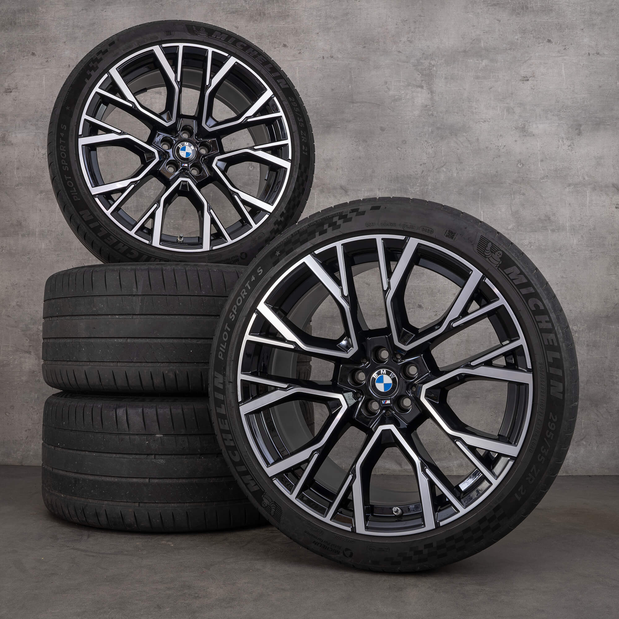 BMW 21 22 inch rims X5M F95 X6M F96 809M summer tires wheels