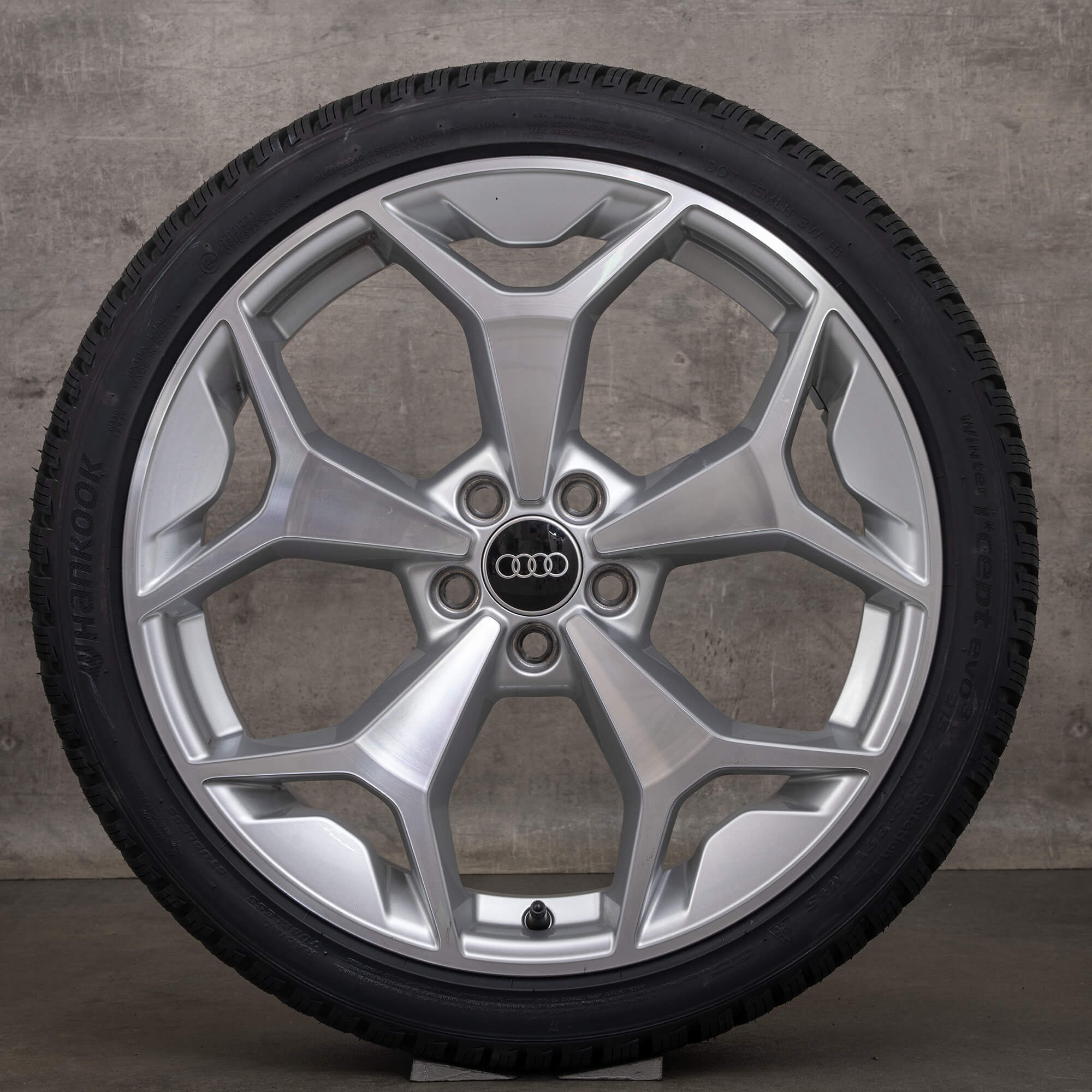 Original Audi A1 GB 18 inch roți de iarnă jante anvelope 82A601025L argintiu