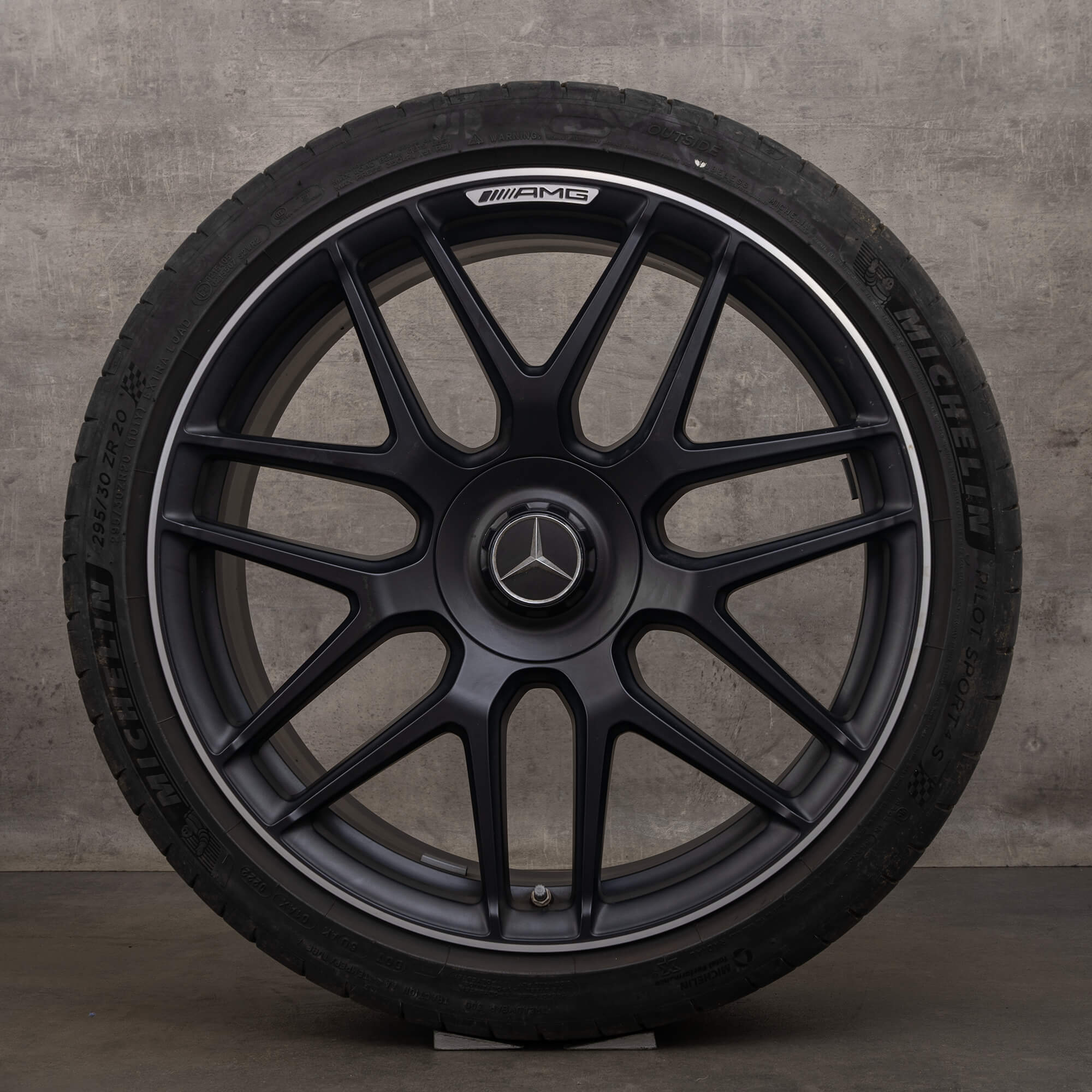 Jantes d'origine Mercedes AMG E63 & S 20 pouces W213 S213 pneus été A2134013000 A2134013100 roues