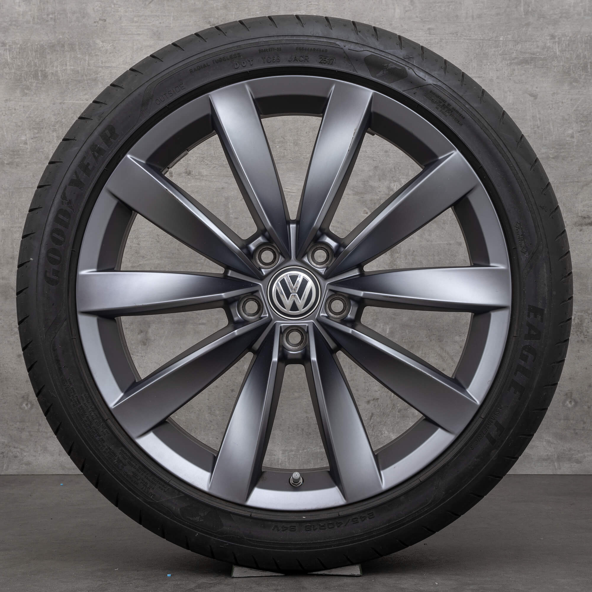 VW Arteon 3H sommerhjul 19 tommer fælge Chennai sommerdæk 3GG601025D