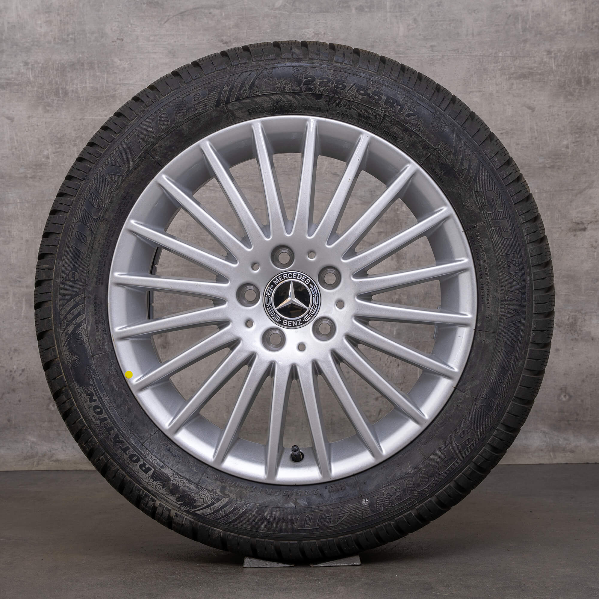 Originele Mercedes V-Klasse winterwielen 17 inch Vito Viano W447 velgen A4474014900 zilver