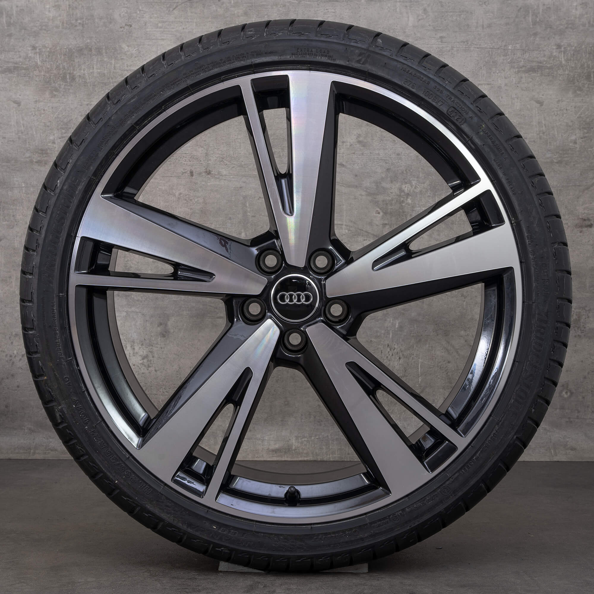 Jante Audi 21 inch A6 S6 4K C8 Blade anvelope vara roti 4K0601025AG NOU