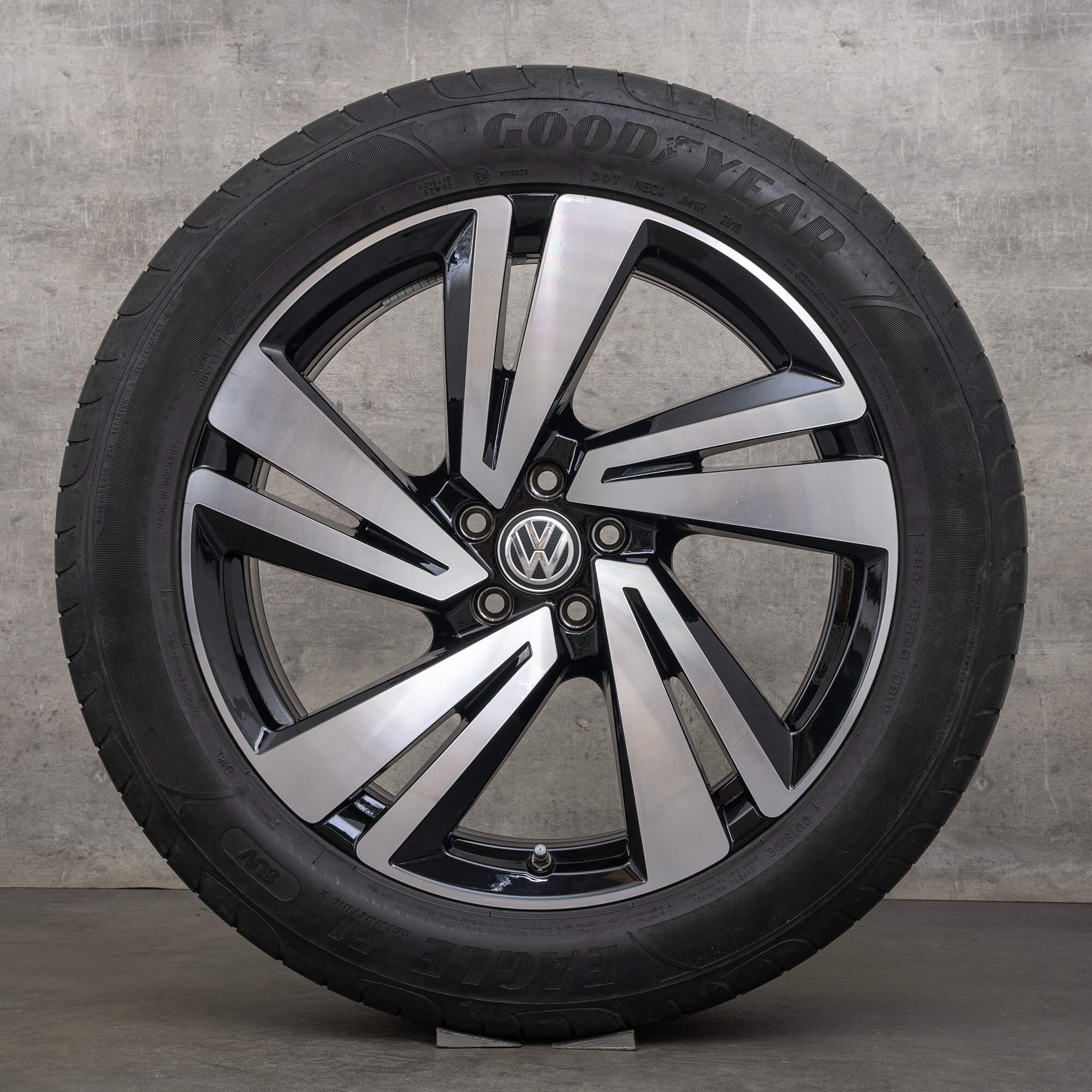 VW Touareg 3 III CR ruedas de verano llantas 20 pulgadas ranuras 760601025AA