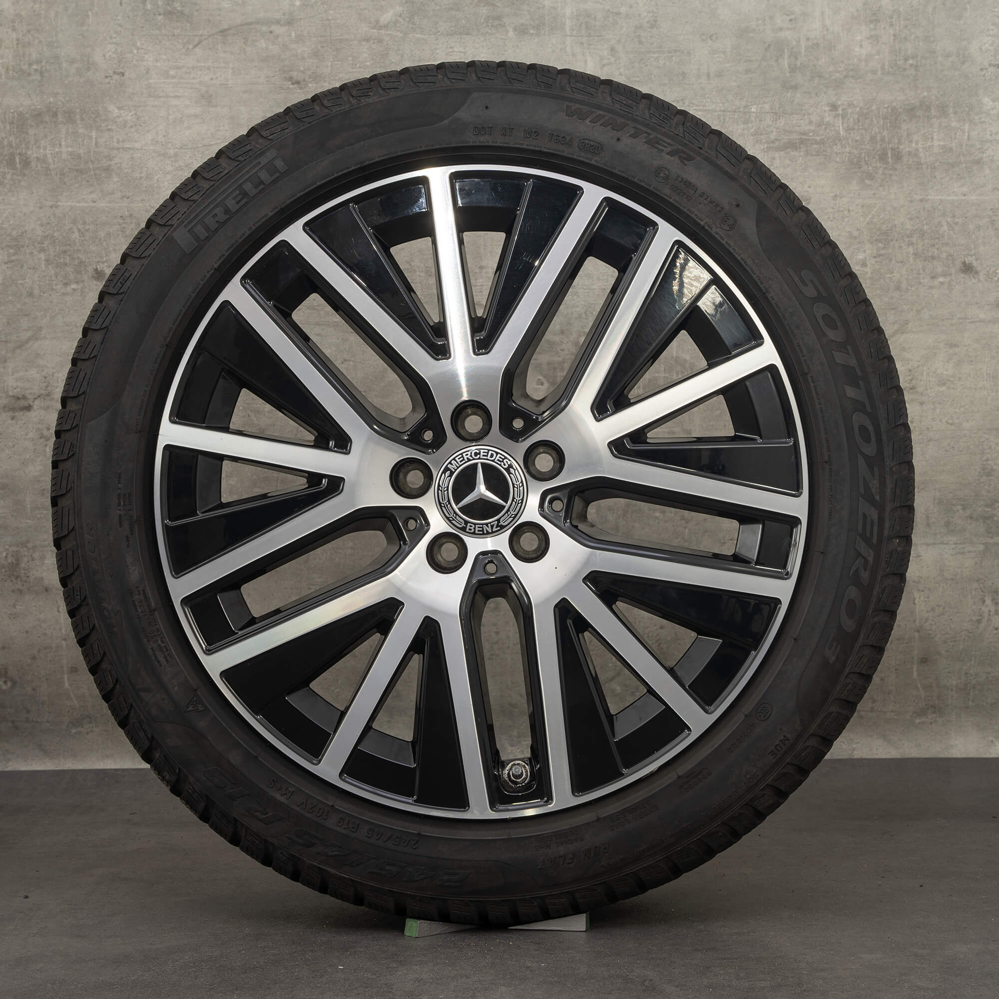 Originele Mercedes Benz E-Klasse winterwielen 19 inch ALL-Terrain X213 velgen A2534014900 zwart NIEUW