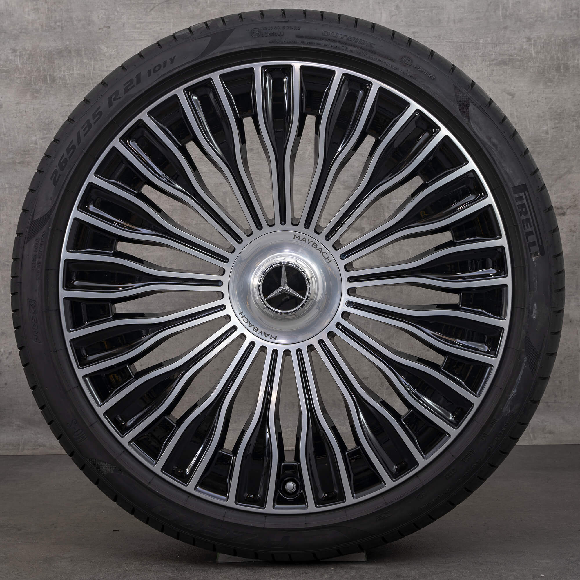 Maybach 21 inch velgen S-Klasse W223 X223 zomerbanden zomervelgen A2234014400