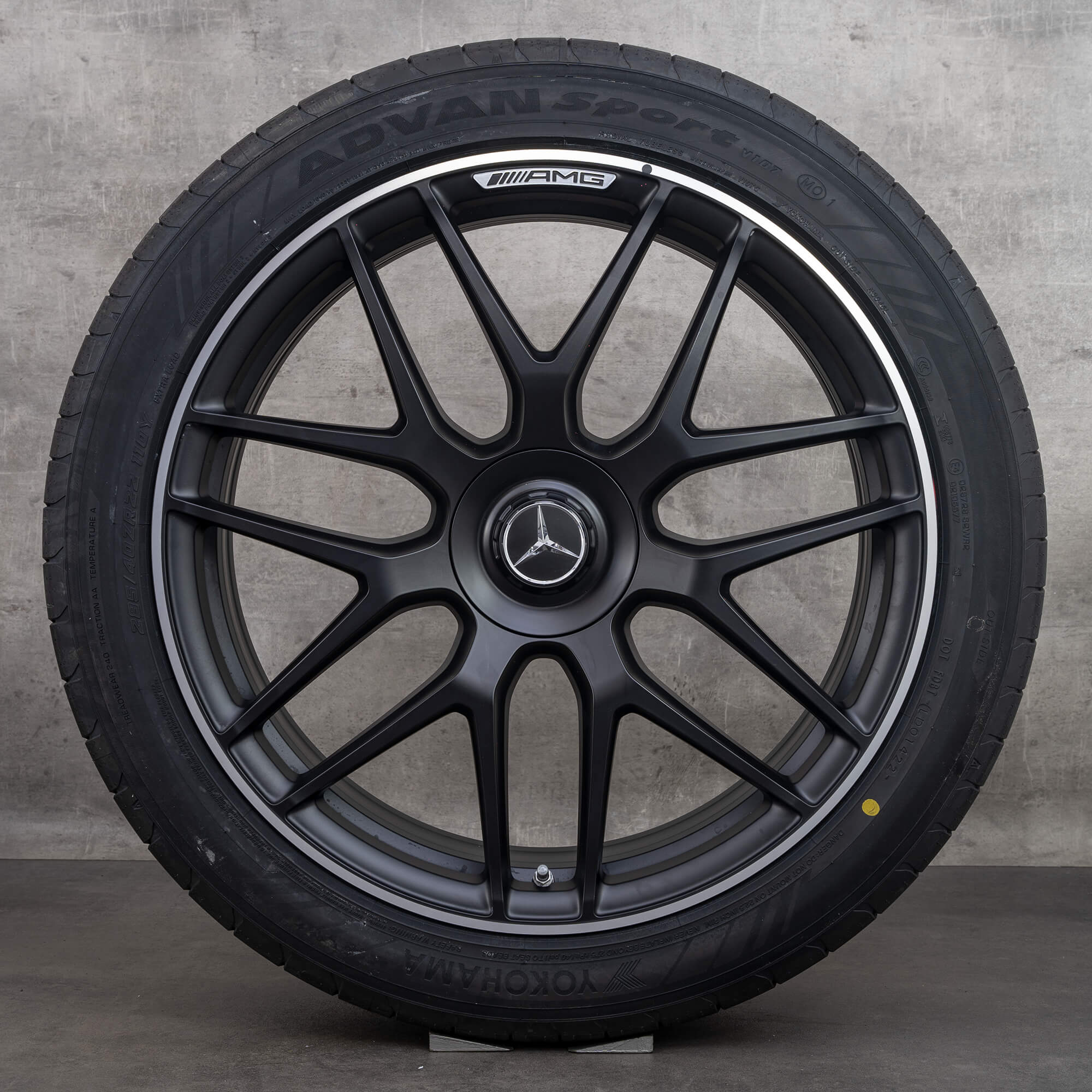 Originální letni pneumatiky AMG Mercedes GLE 53 63 S X167 C167 22 palcové ráfky A1674015601 A1674015701 NOVÉ