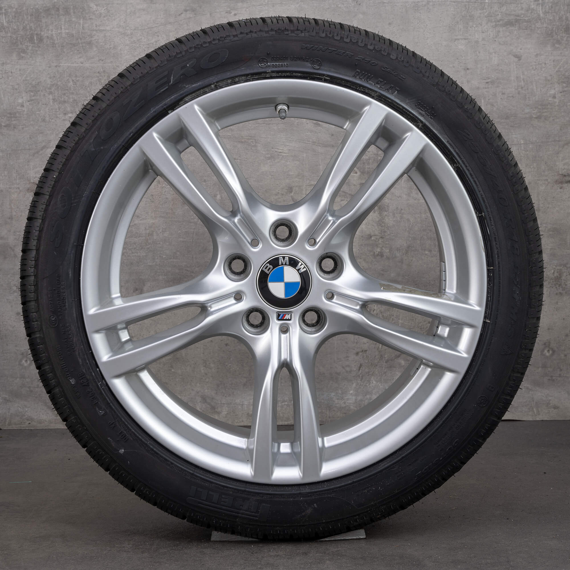 BMW 18 Zoll Felgen 4er F32 F33 3er F30 F31 Styling M400 Winterreifen Winterräder